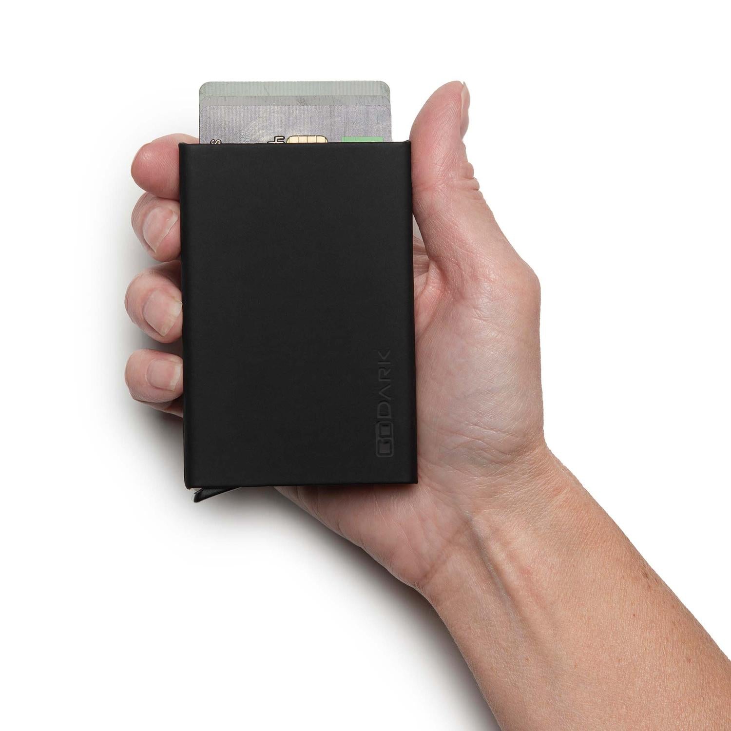 GoDark® Slim Wallet - RFID Card Holder with Money Clip