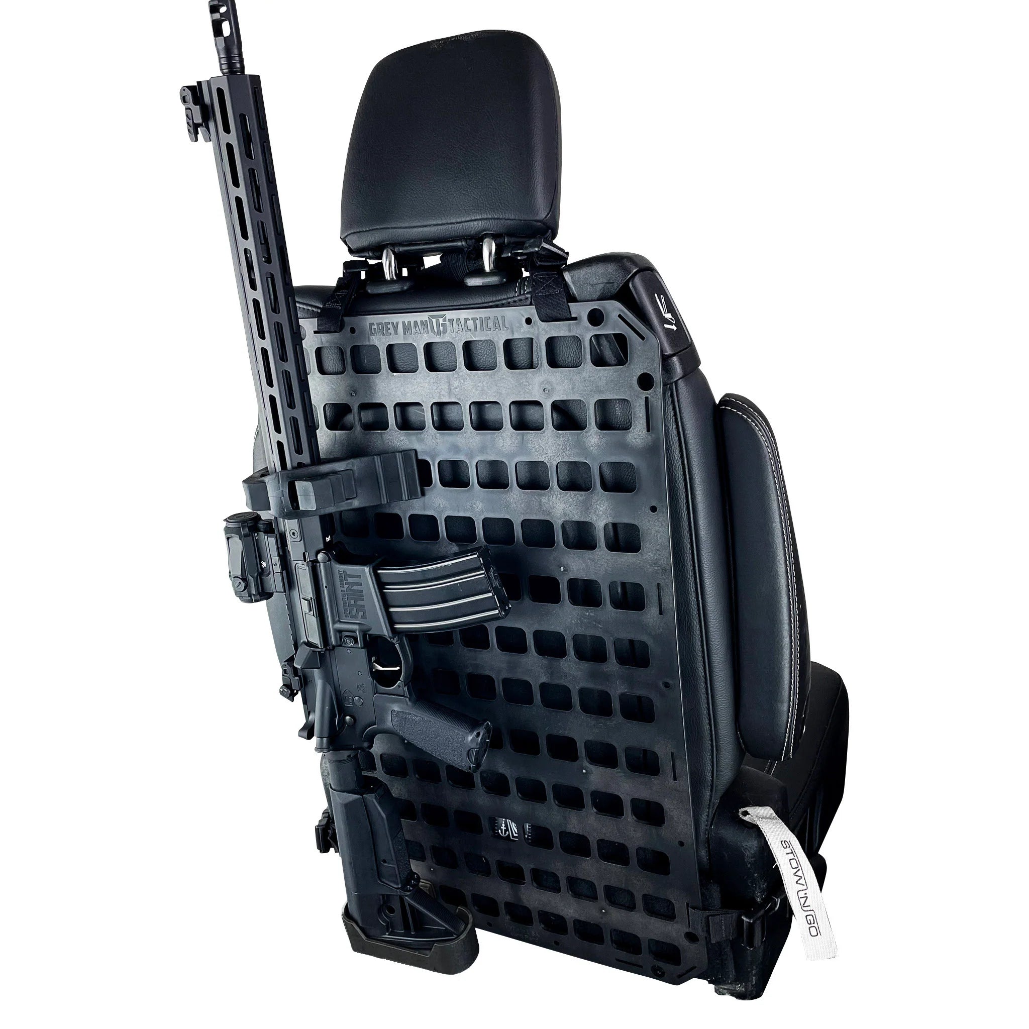 Vehicle Rifle Rack – Buttstock Cup Kit + Rubber Clamp + 15.25 x 25 RMP™