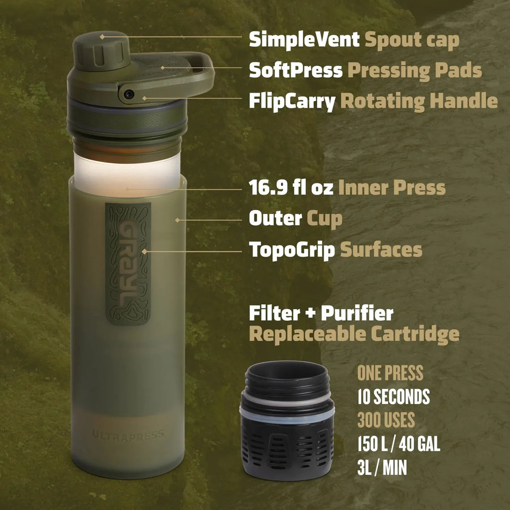 16.9oz UltraPress® Purifier - Covert
