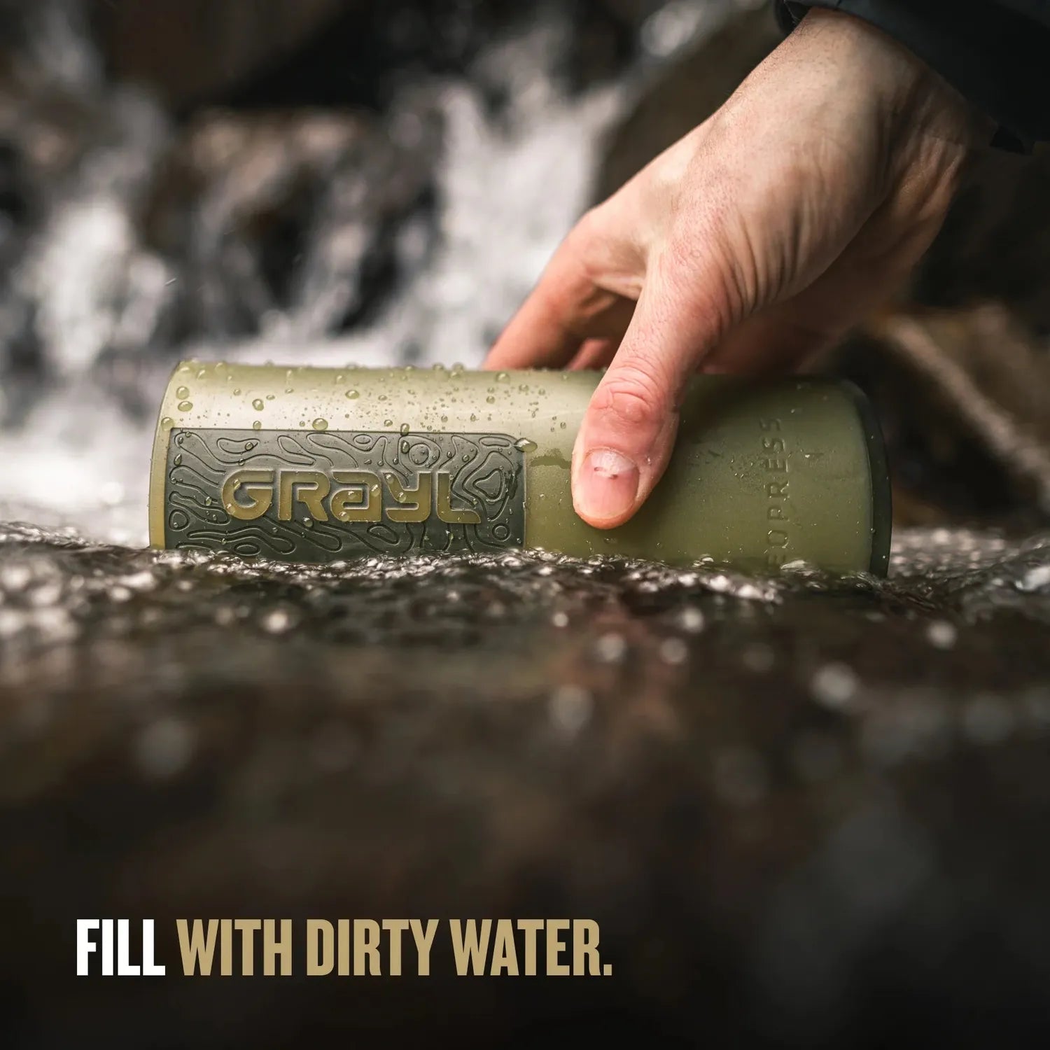 24oz GeoPress® Purifier - Covert