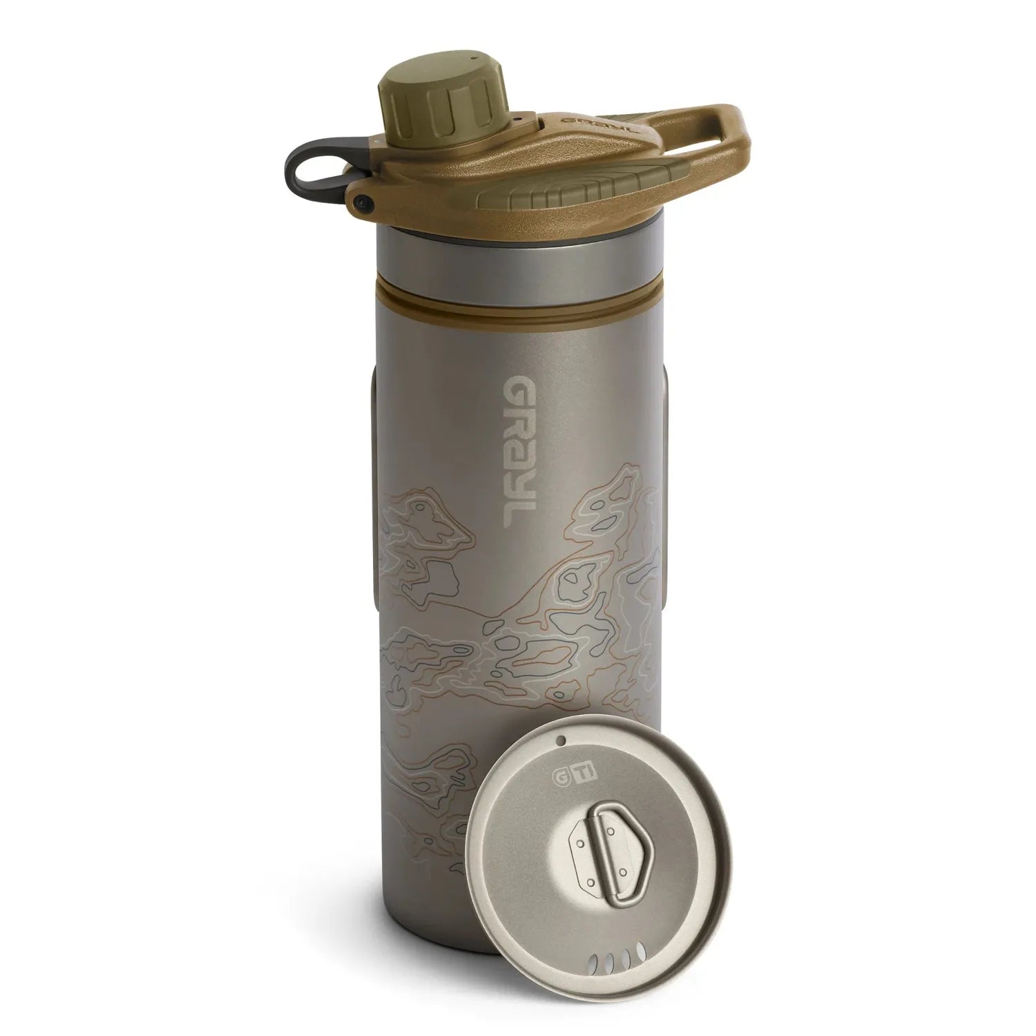 24oz GeoPress® Ti Purifier with Cook Lid