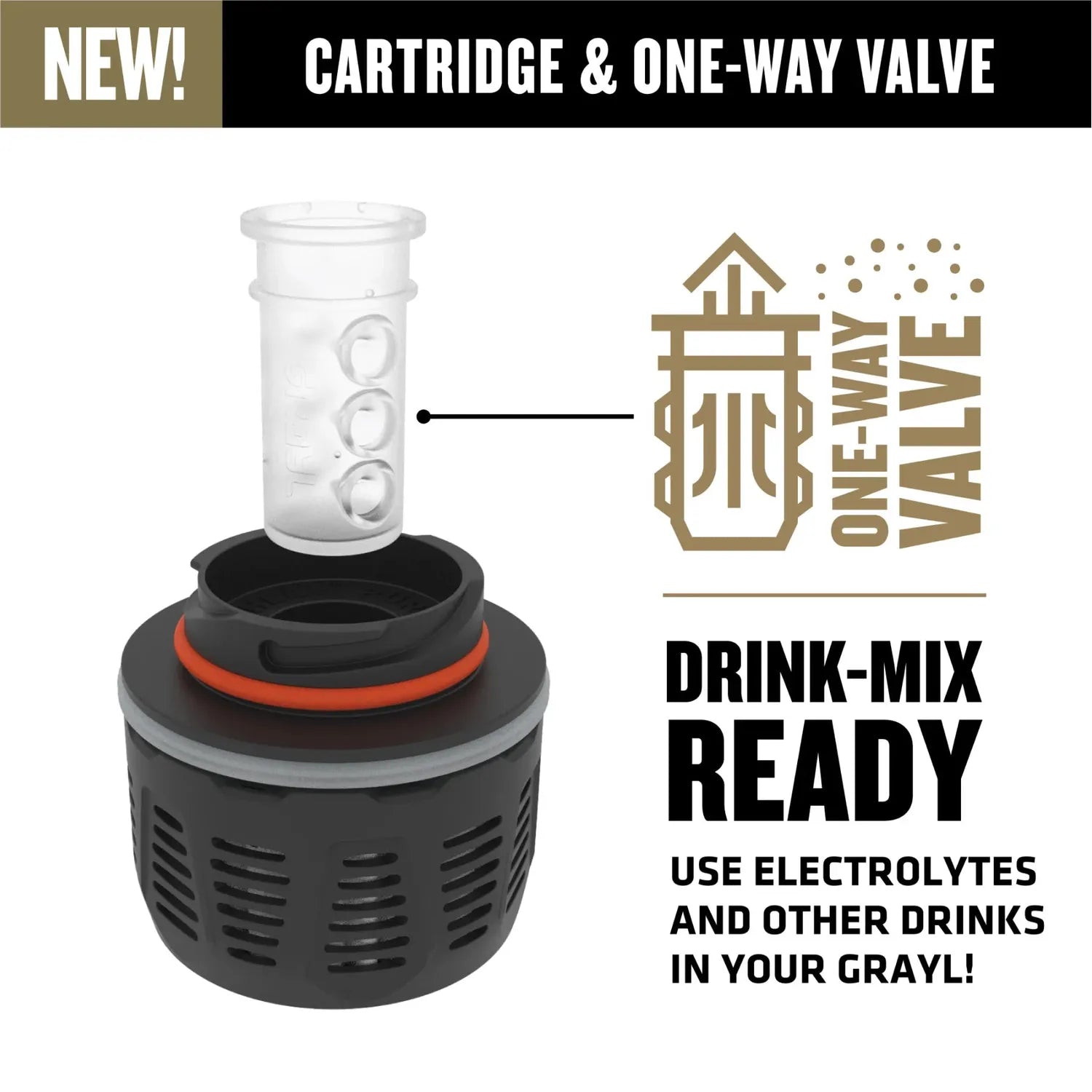 24oz GeoPress® Ti Purifier with Cook Lid