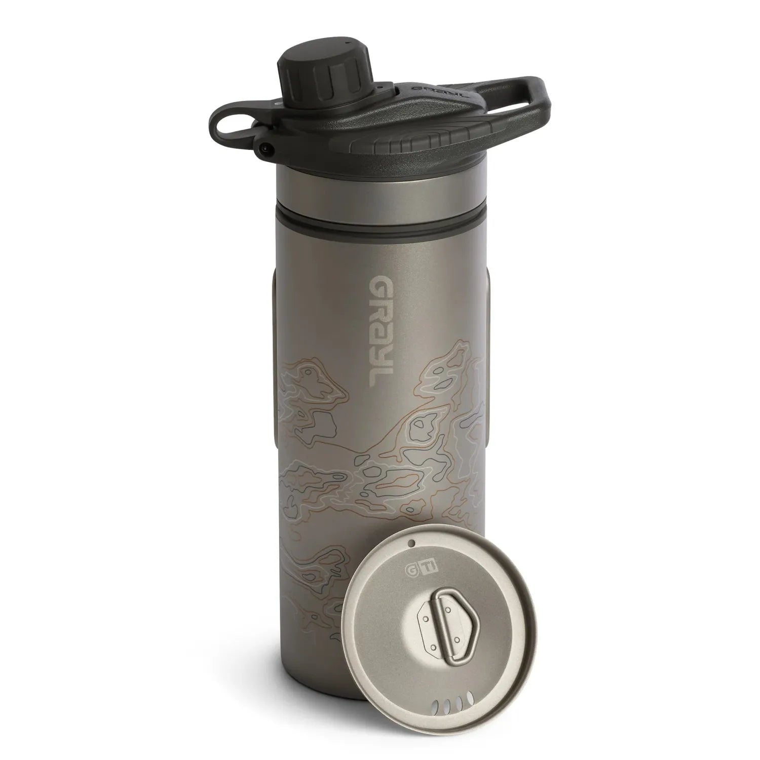 24oz GeoPress® Ti Purifier with Cook Lid
