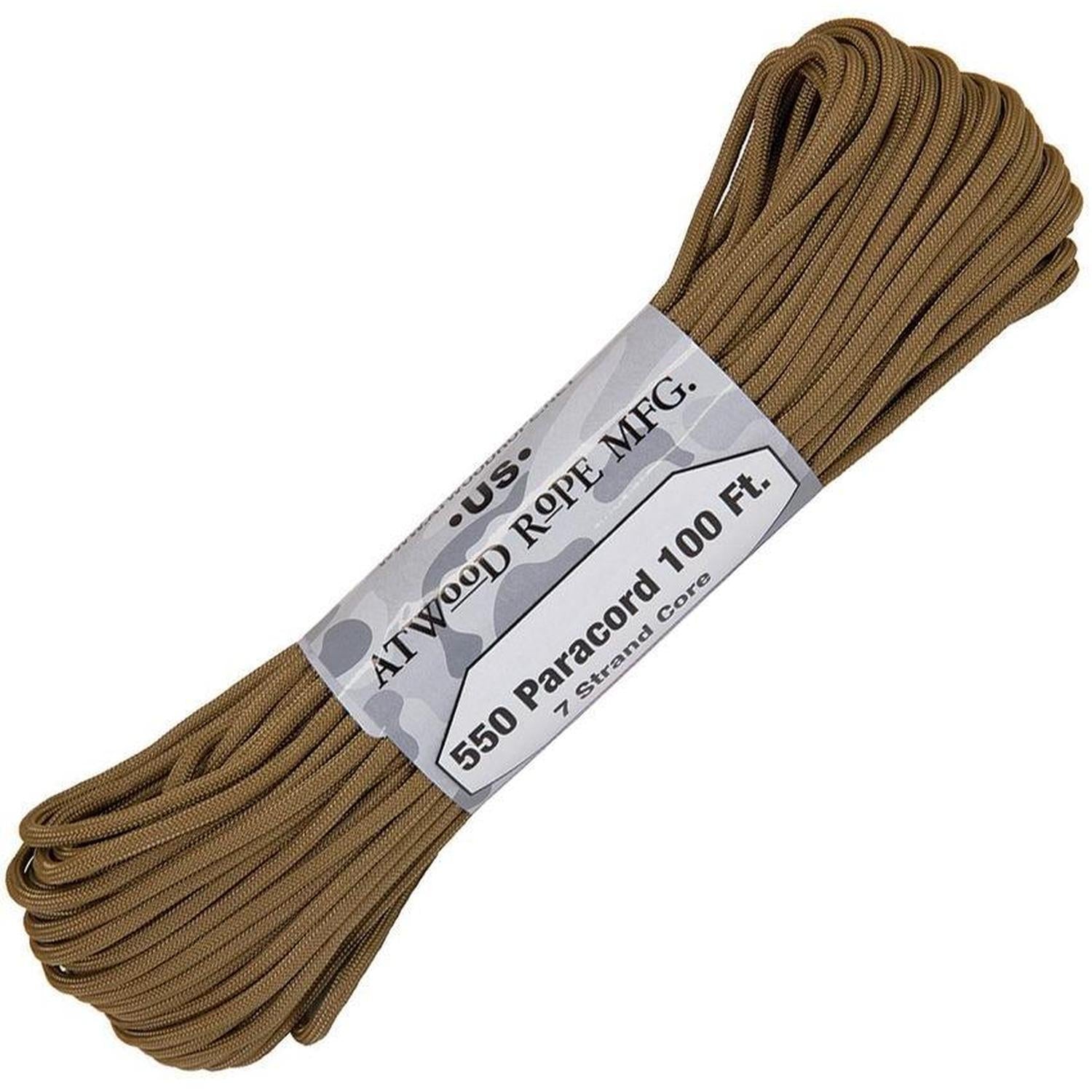 550 Paracord - Coyote 100ft