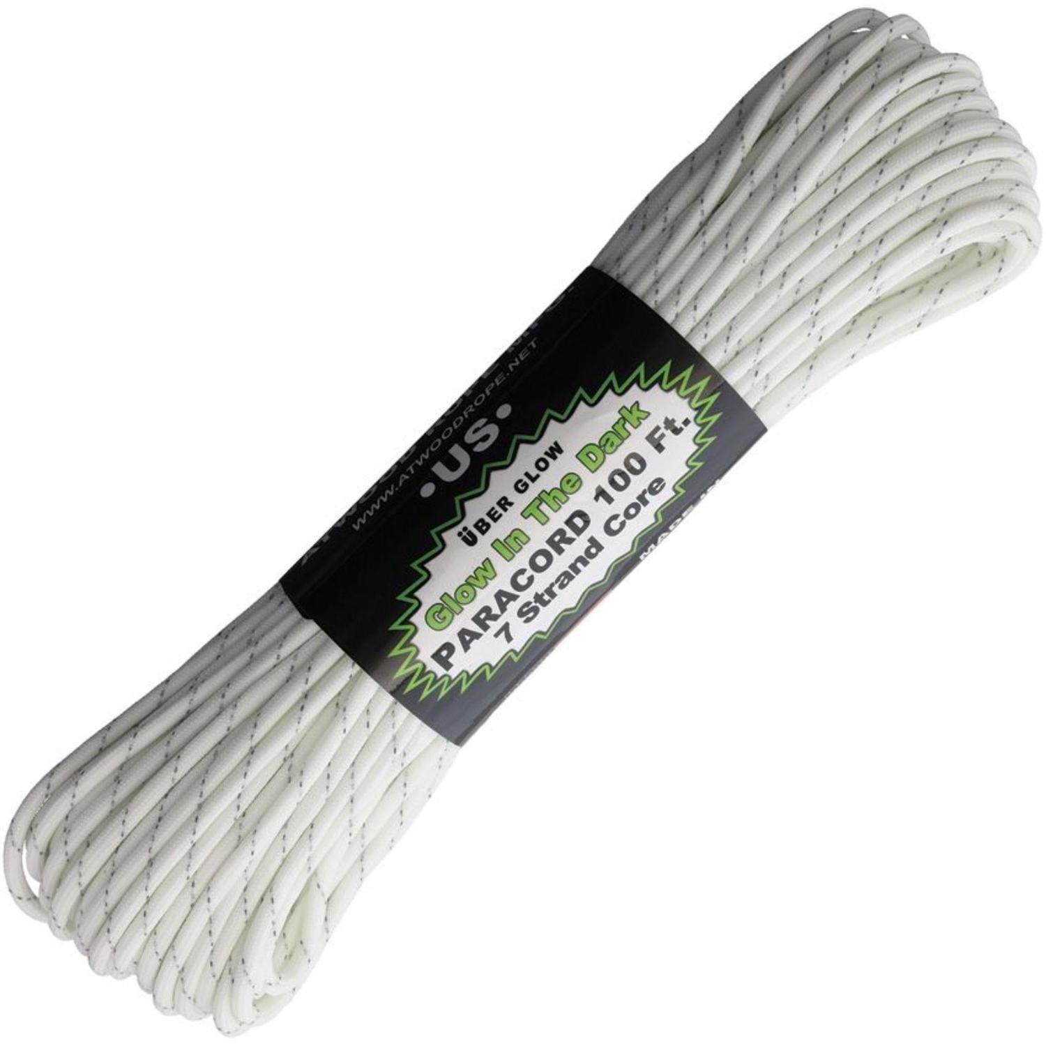 550 Paracord - Uber Glow! 100 ft