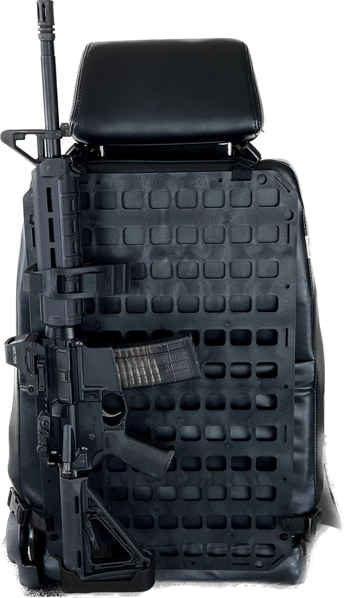Vehicle Rifle Rack – Buttstock Cup Kit + Rubber Clamp + 15.25 x 25 RMP™