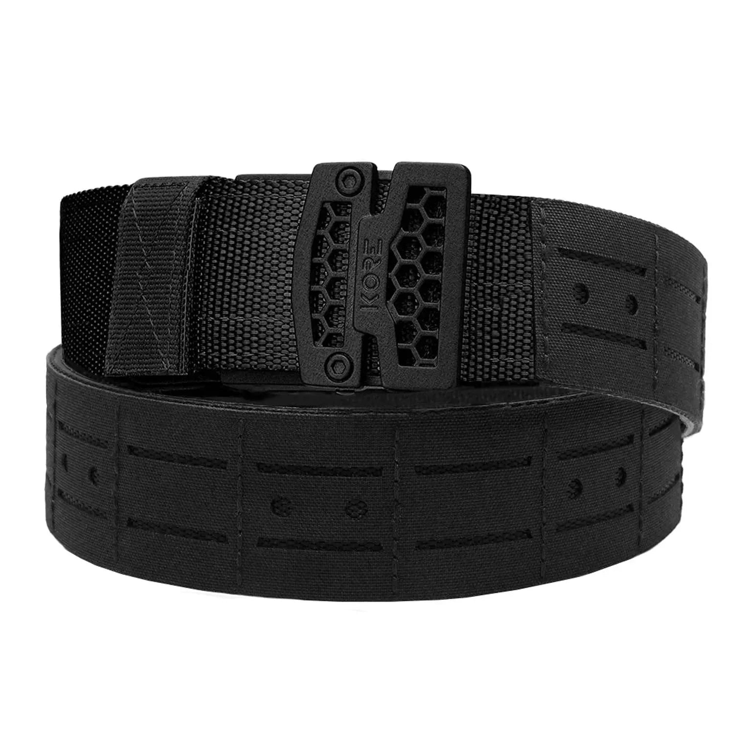 Black Laser Cut MOLLE Battle Belt – Complete Kit