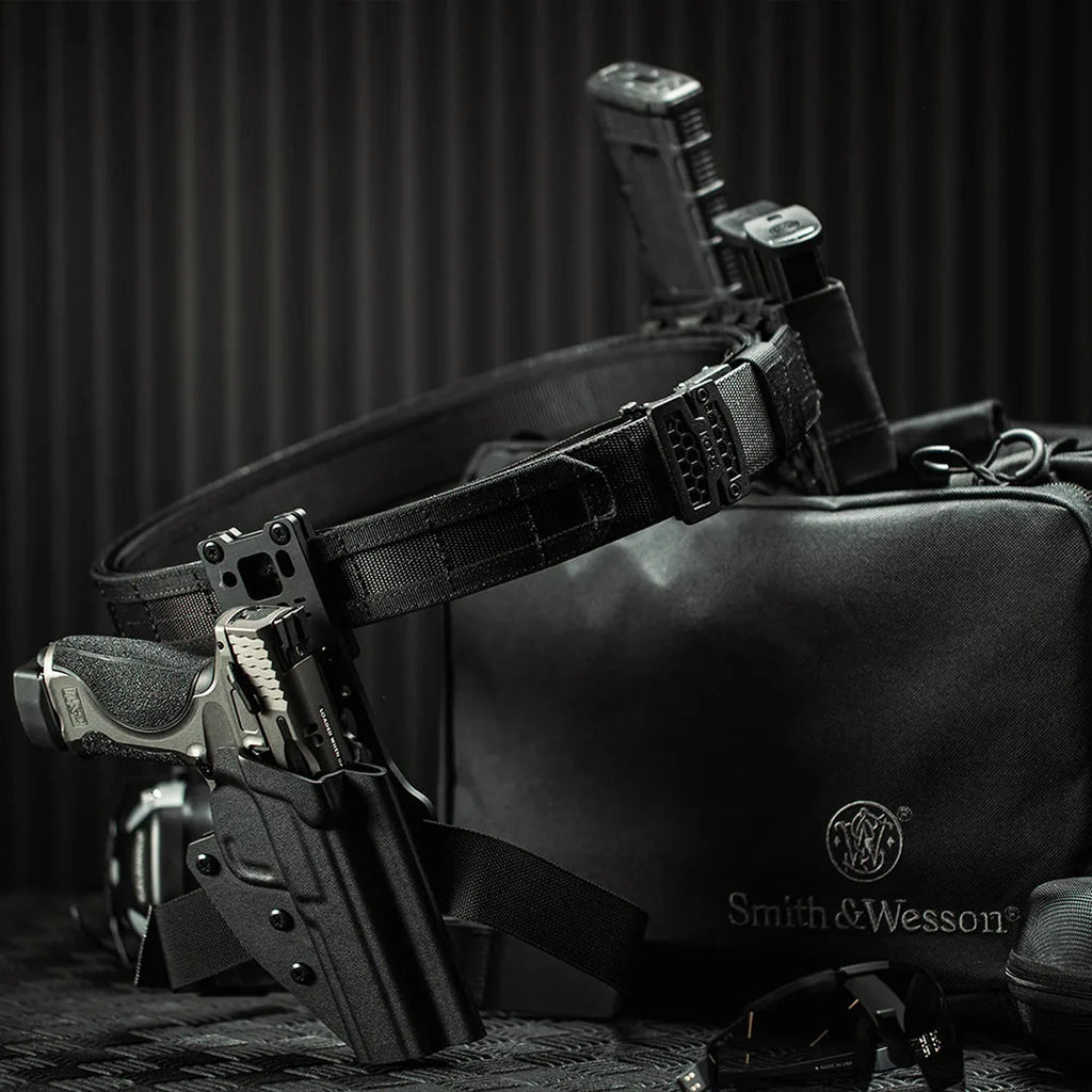 Black MOLLE Battle Belt – Complete Kit