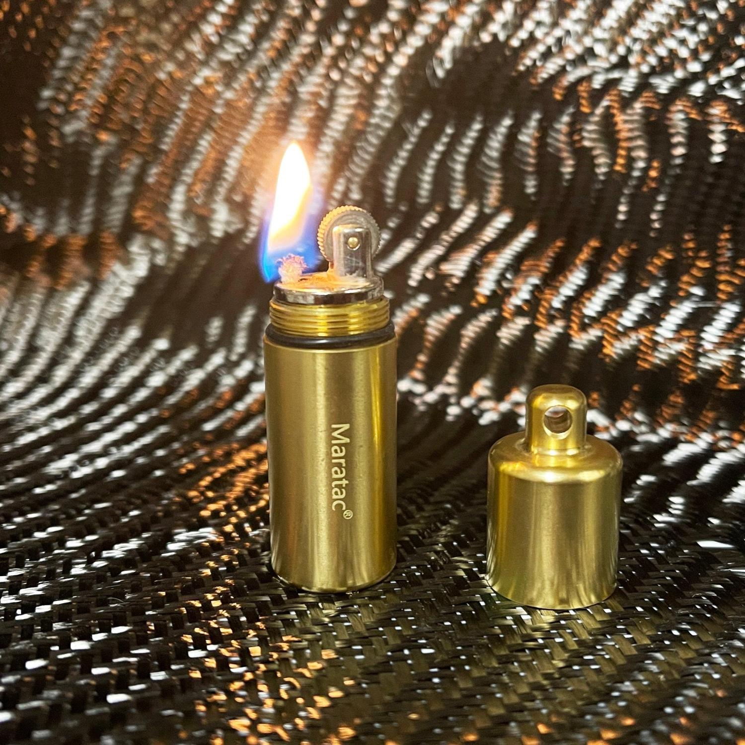 Brass XL Peanut Lighter Gen 3 By Maratac®