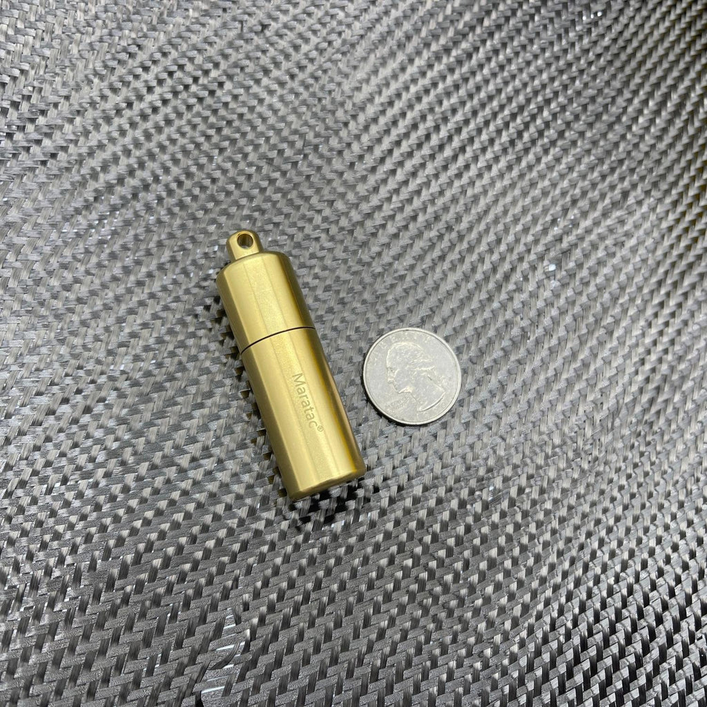 Brass XL Peanut Lighter Gen 3 By Maratac®