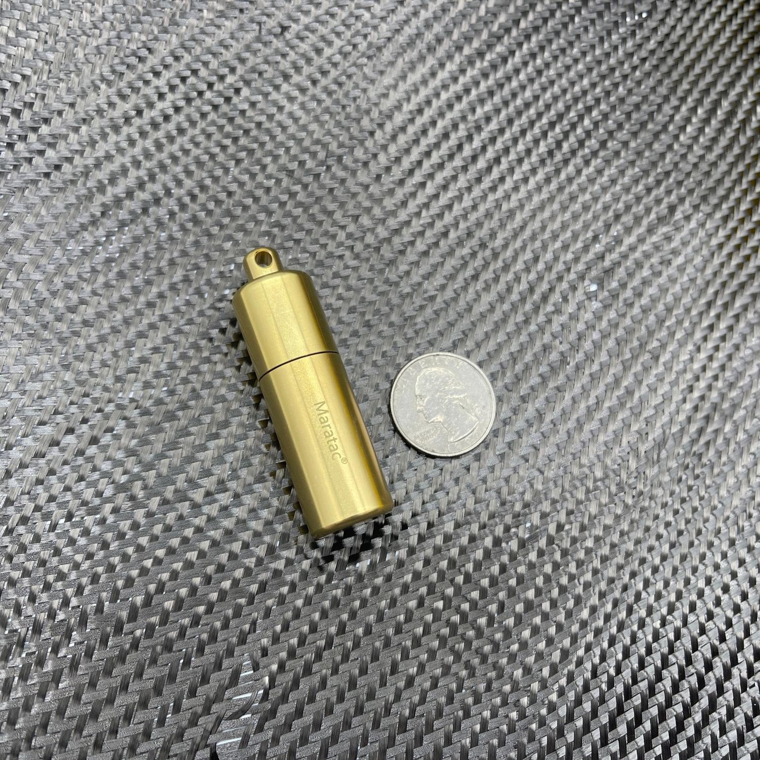 Brass XL Peanut Lighter Gen 3 By Maratac®