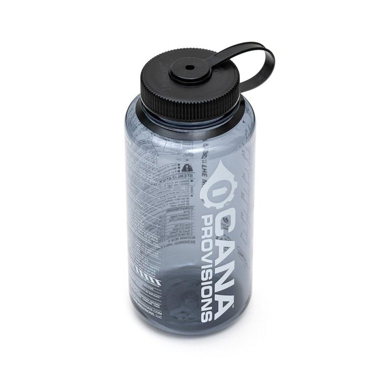 CANA Provisions Water Data Card (WDC) Printed 32oz. Wide Mouth Nalgene