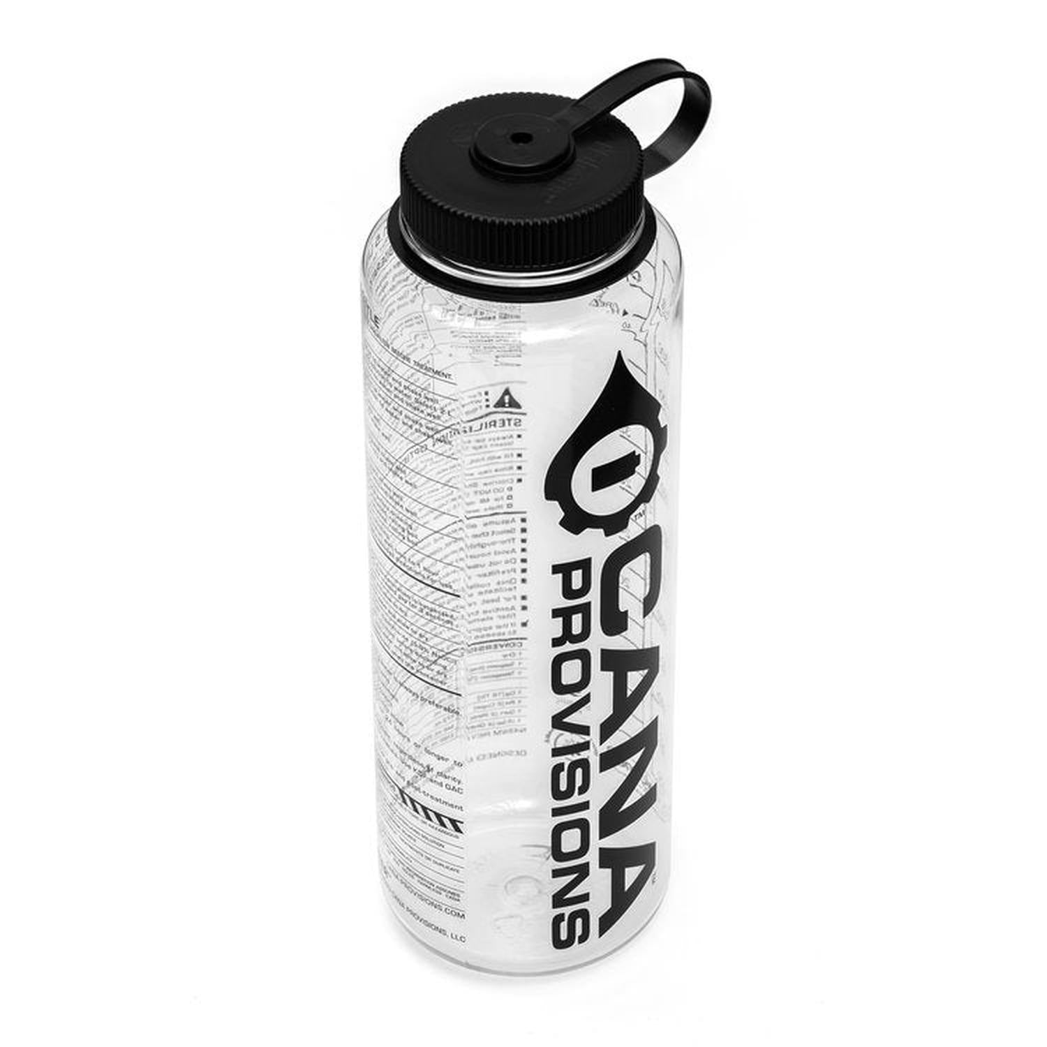 CANA Provisions Water Data Card (WDC) Printed 48oz. Wide Mouth Nalgene