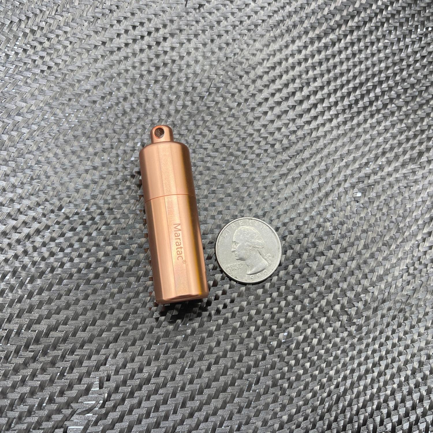 Copper XL Peanut Lighter Gen 3 By Maratac