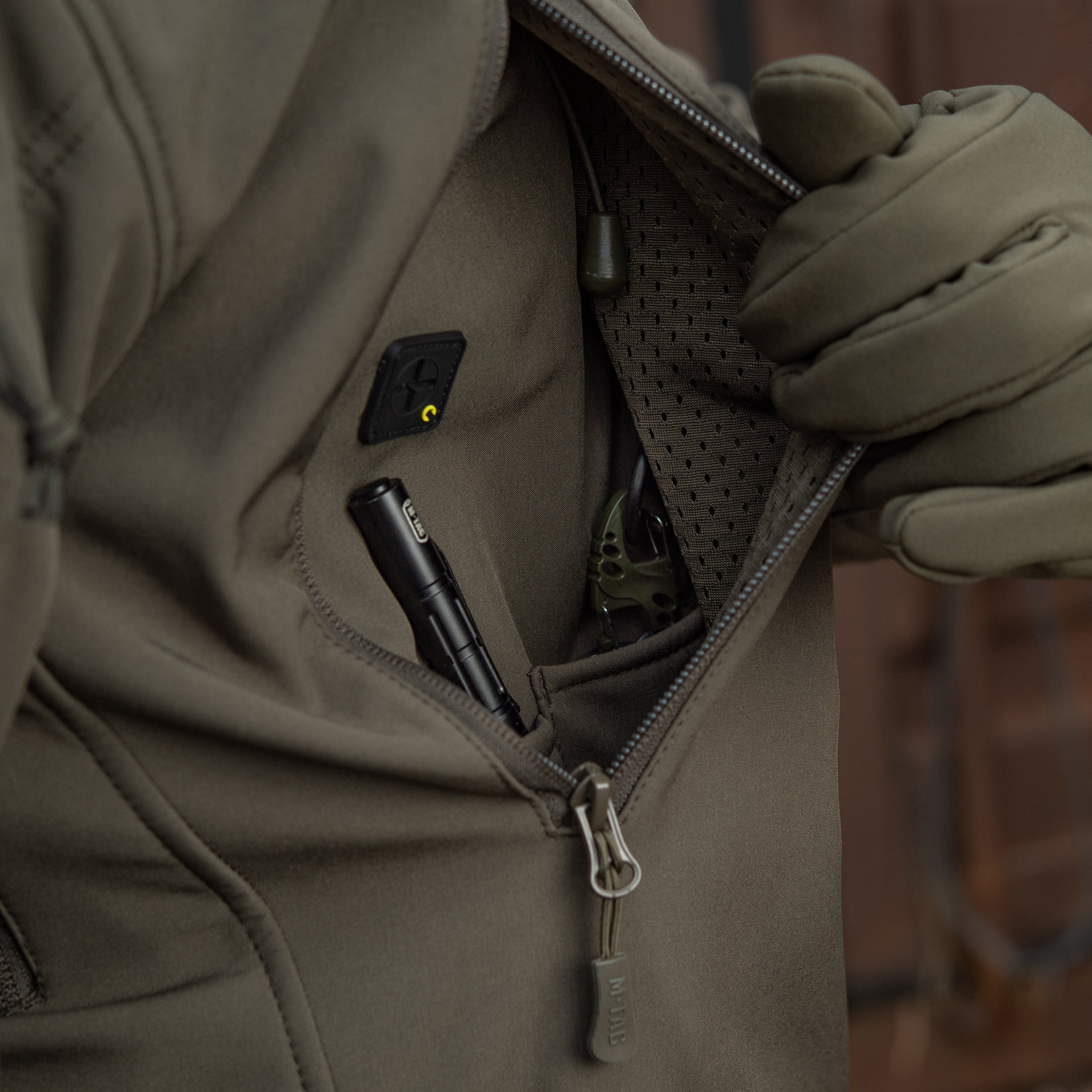 M‑Tac Softshell Tactical Jacket with Liner