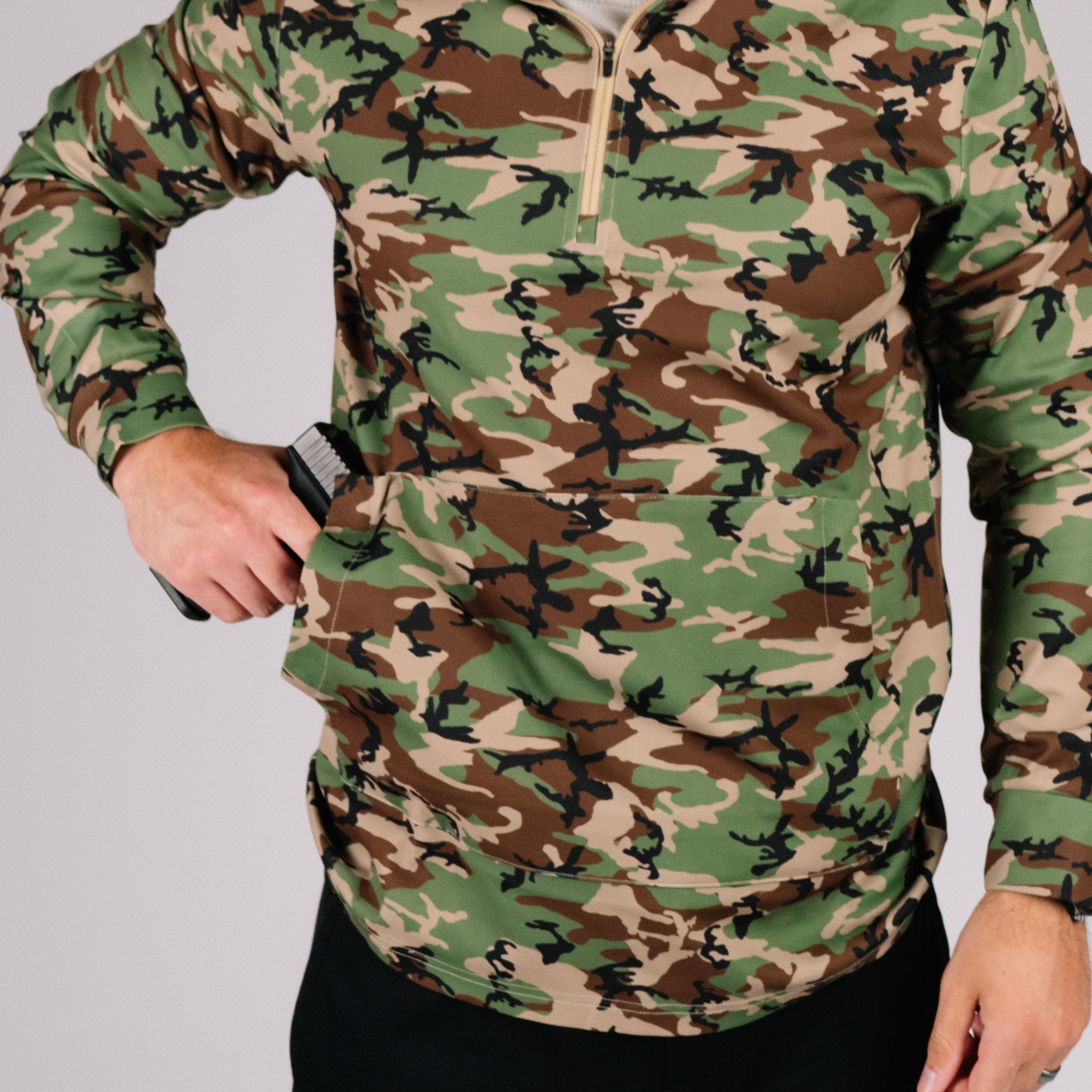 Durable Quarter Zip
