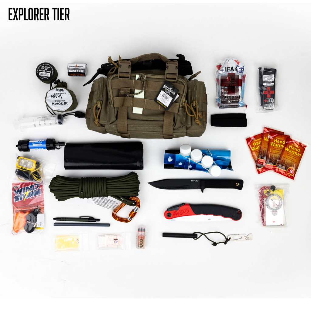 GO-BAG SURVIVAL KIT (SHOW STOCK)