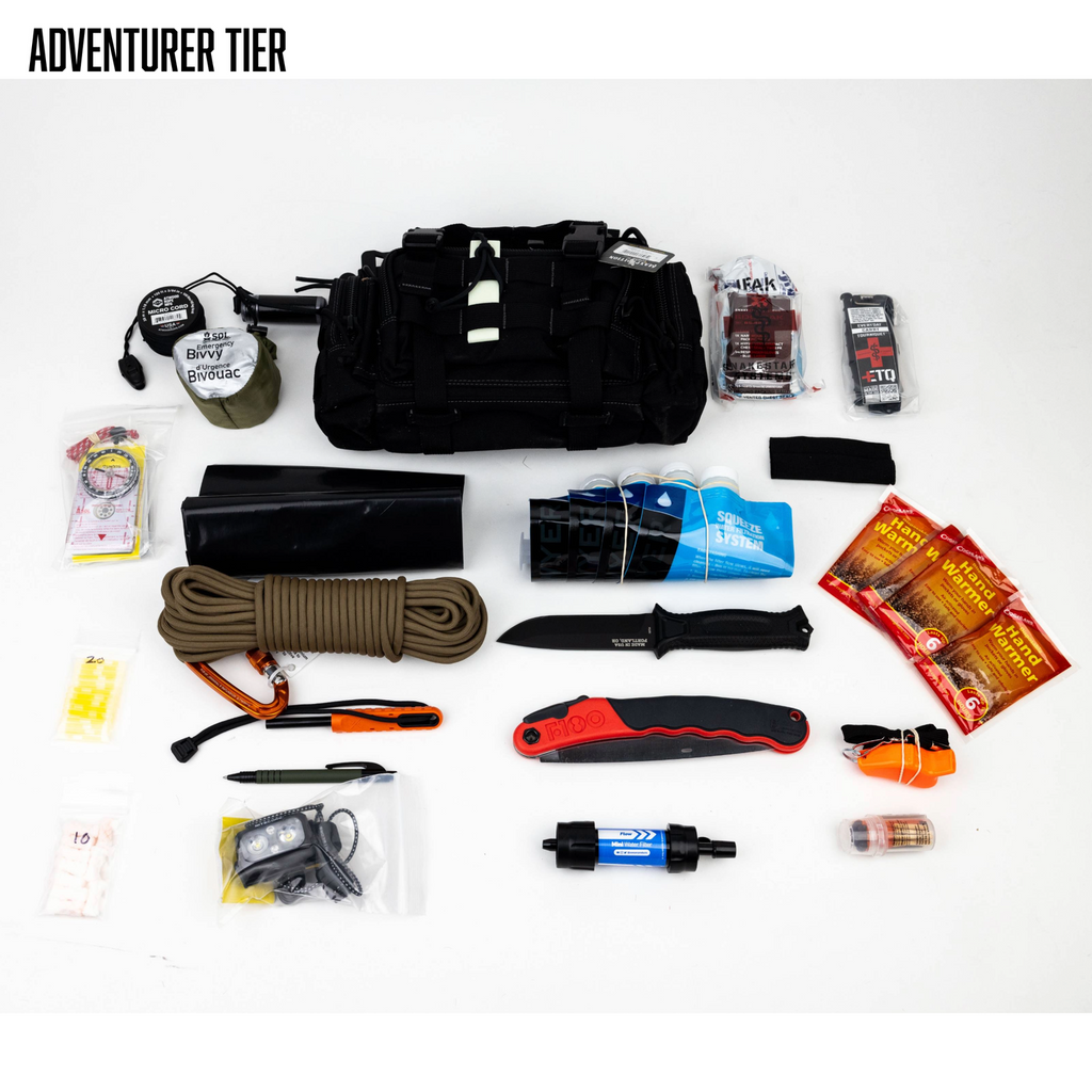 GO-BAG SURVIVAL KIT (SHOW STOCK)