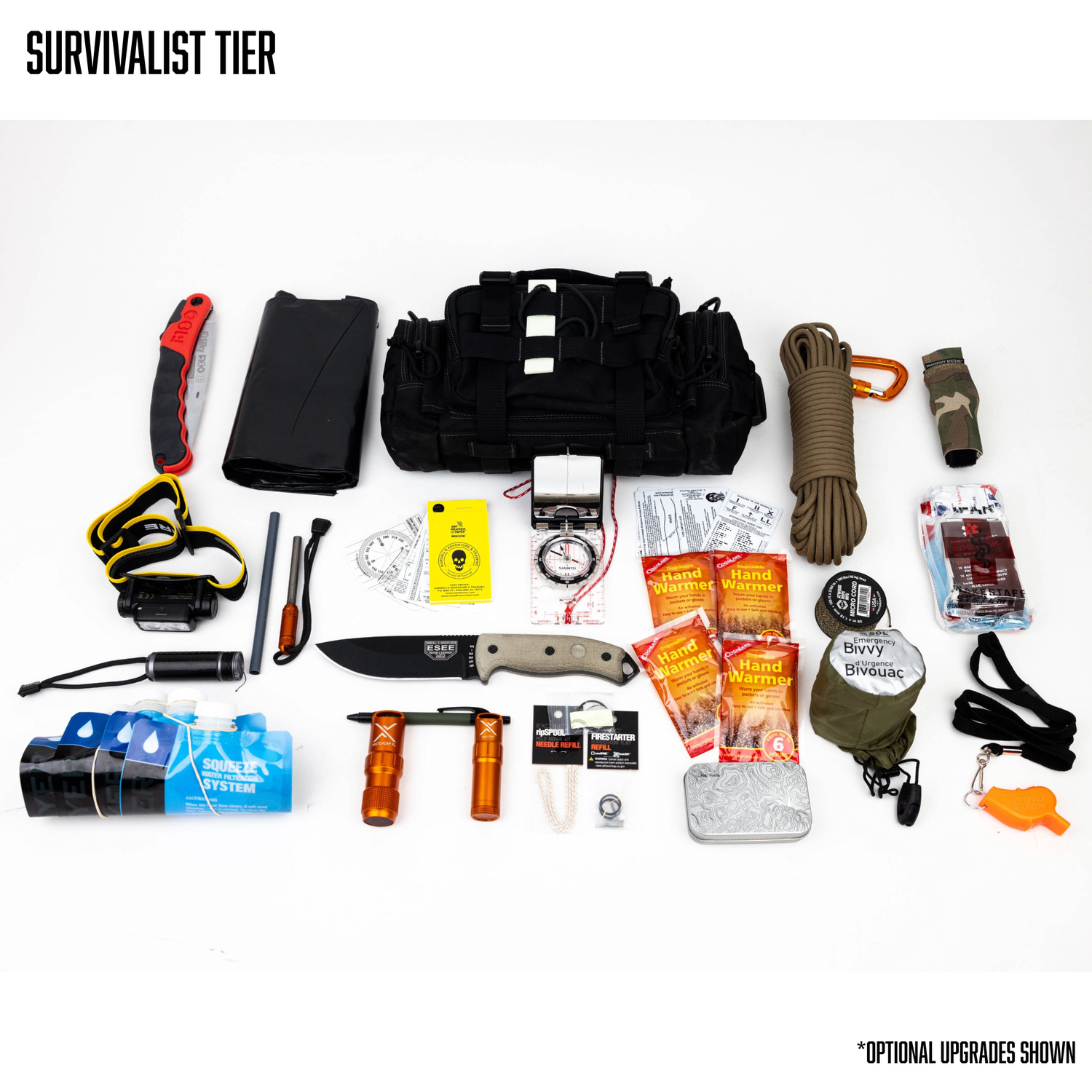 GO-BAG SURVIVAL KIT (SHOW STOCK)