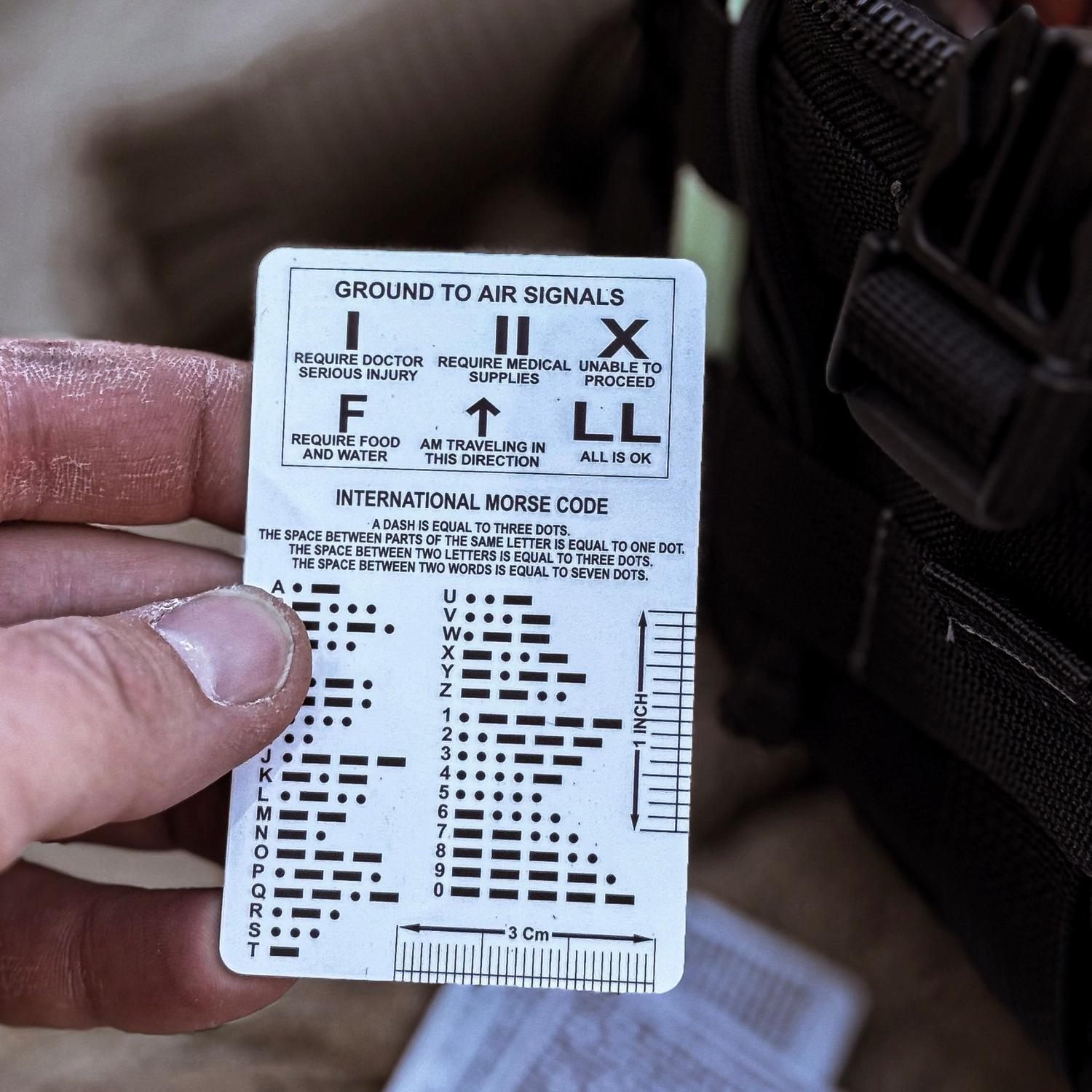GO-BAG SURVIVAL KIT (SHOW STOCK)