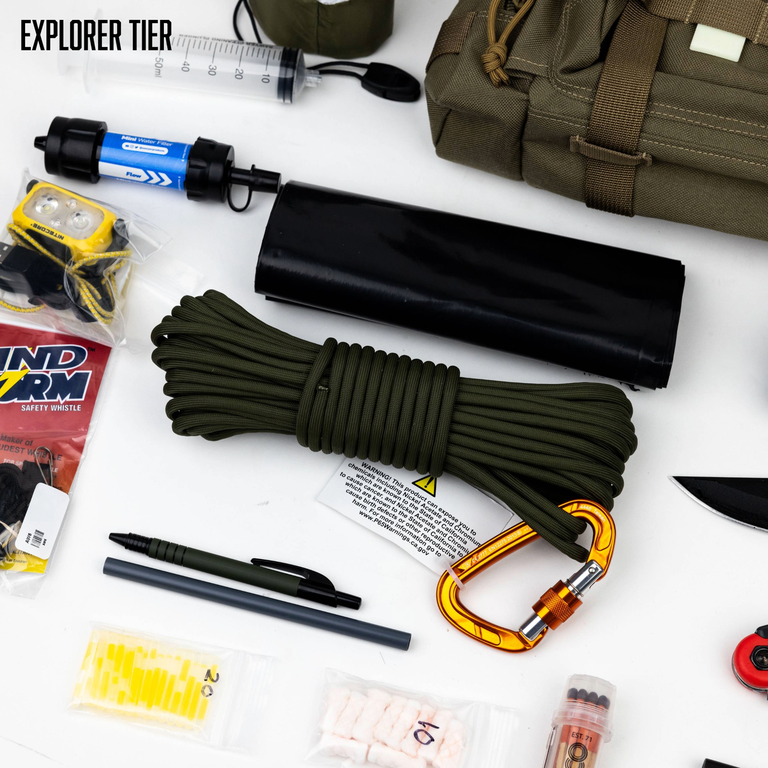 GO-BAG SURVIVAL KIT (SHOW STOCK)