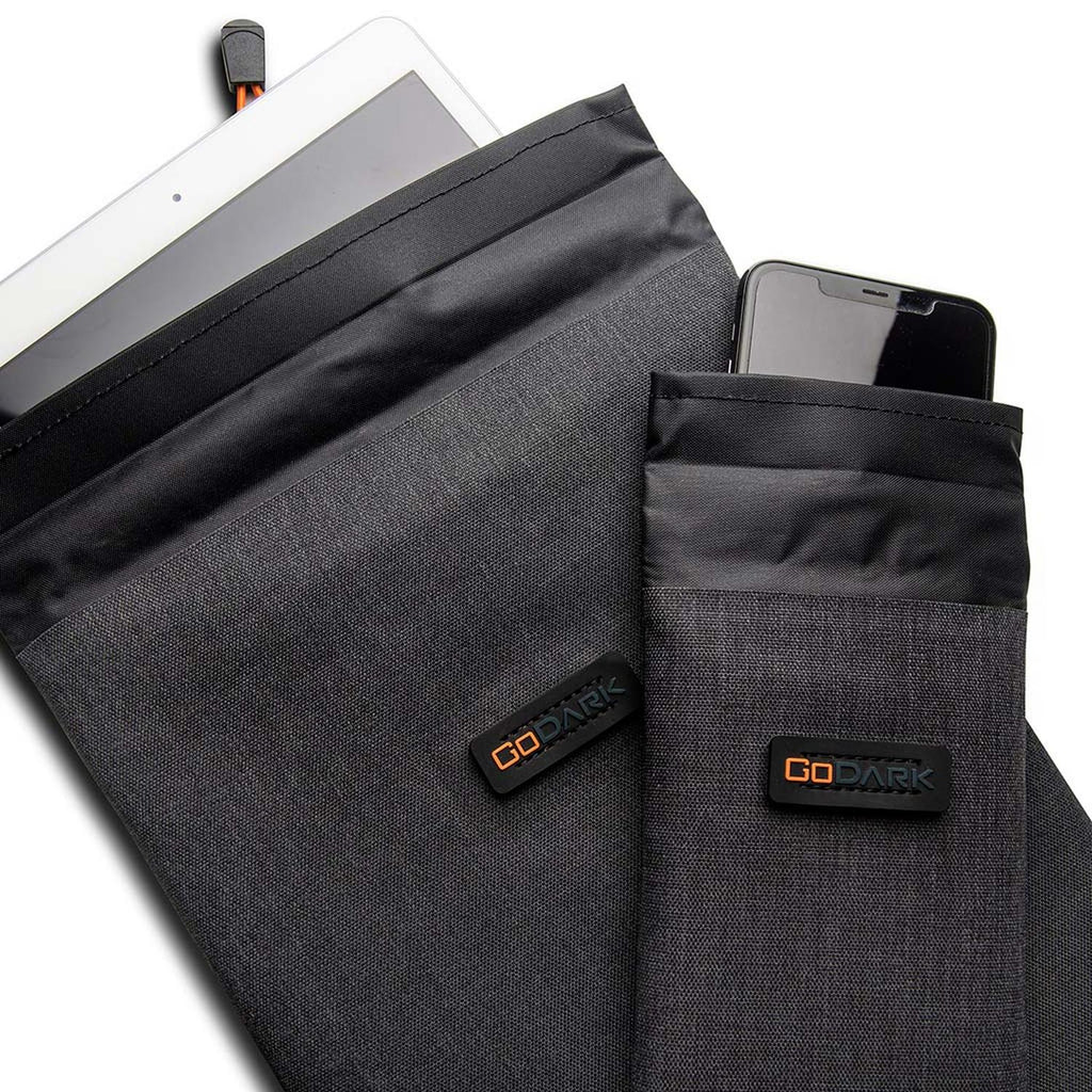 GoDark® Faraday Bags - Small Tablet & Phone Bags Bundle Deal