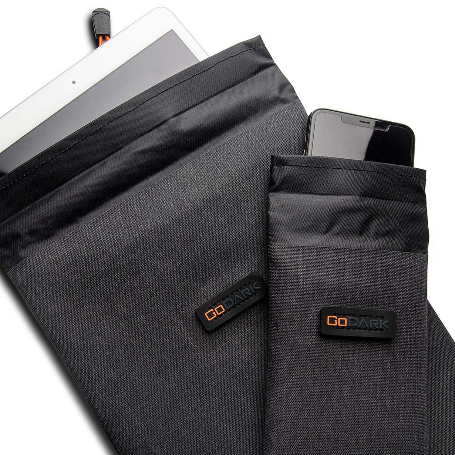 GoDark® Faraday Bags - Small Tablet & Phone Bags Bundle Deal