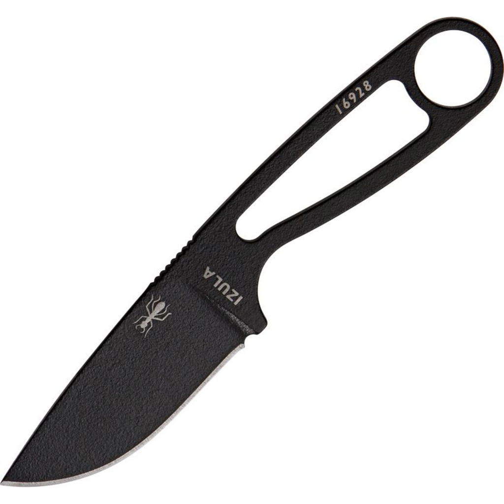 Izula (Plain Black Blade w/Black Sheath)
