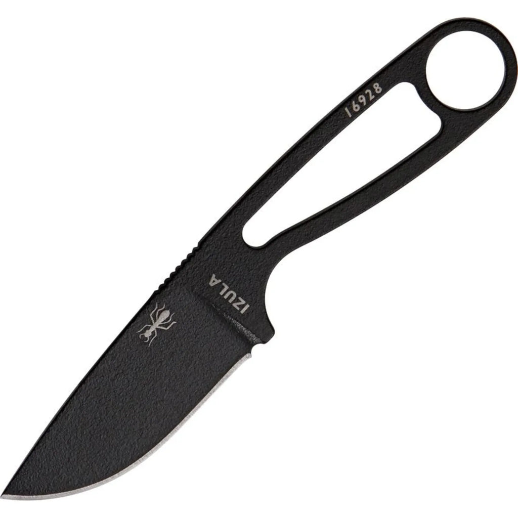Izula (Plain Black Blade w/Black Sheath)