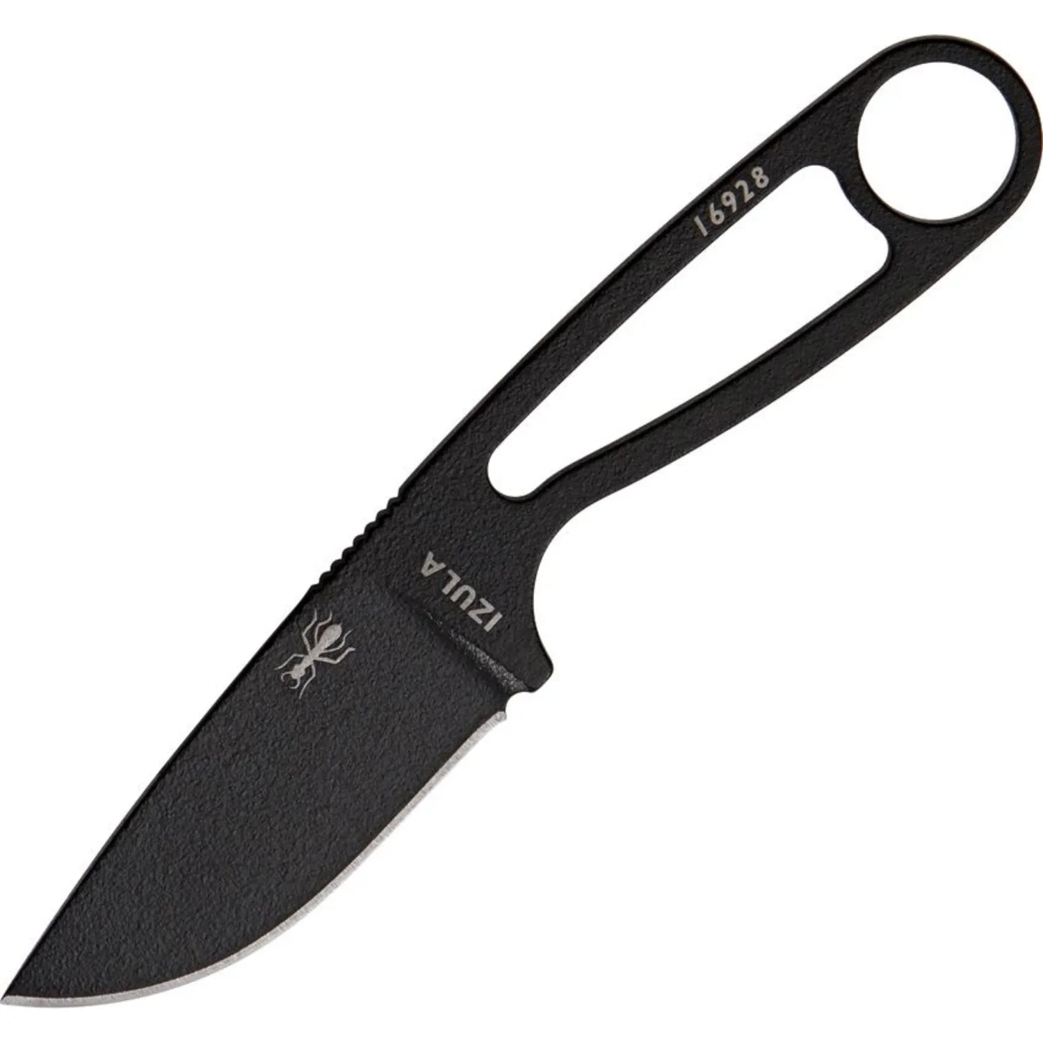 Izula (Plain Black Blade w/Black Sheath)