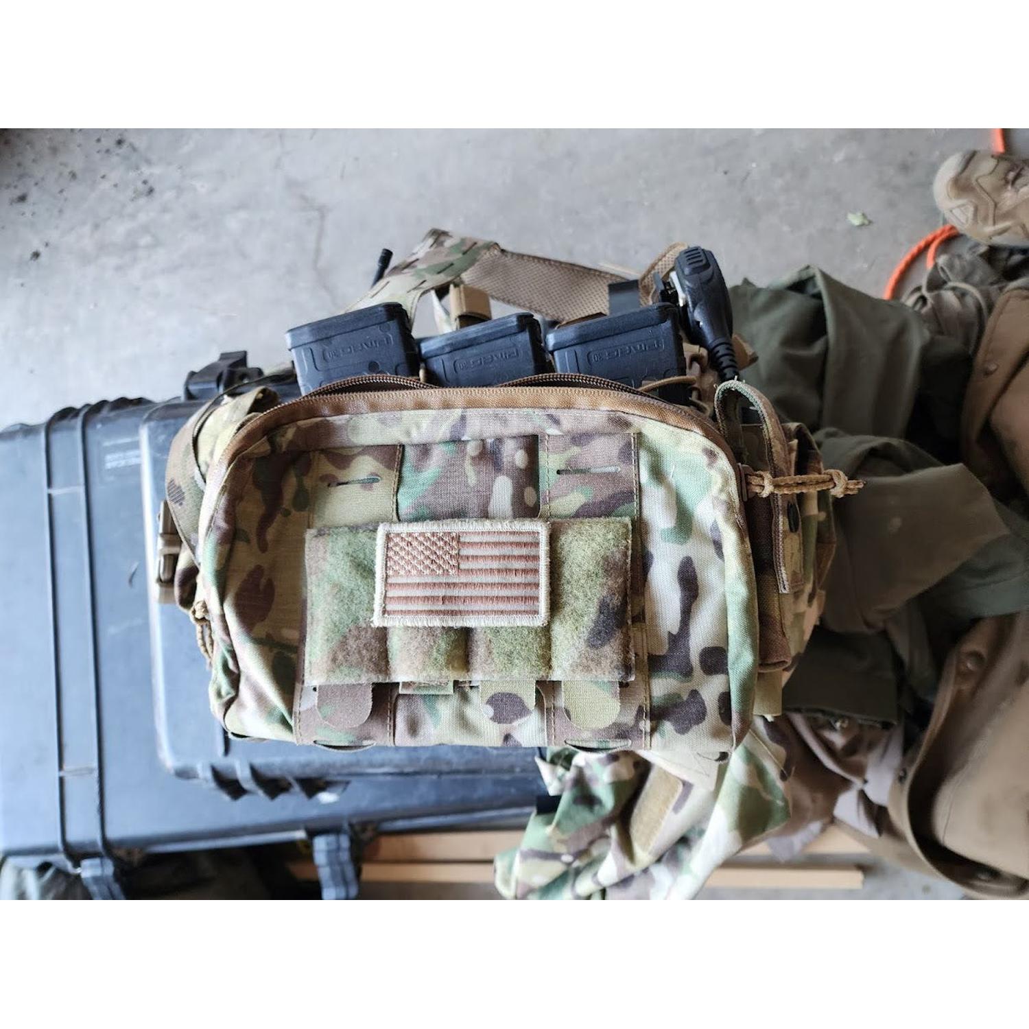 Kangaroo Mag Pouch – Triple AR Magazine Insert for Modular Chest Rig-Kit Bag