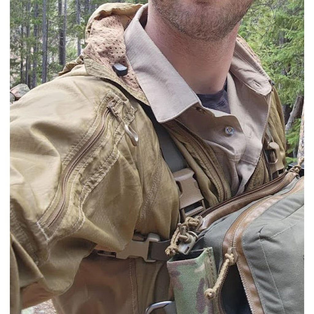 Kangaroo Pocket Pouch – Full-Length Zippered Insert for Modular Chest Rig-Kit Bag