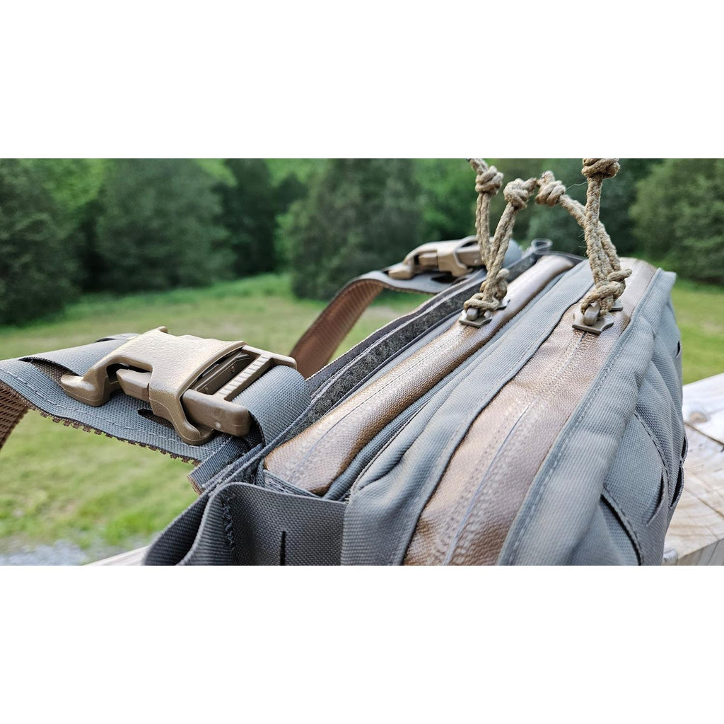 Kangaroo Pocket Pouch – Full-Length Zippered Insert for Modular Chest Rig-Kit Bag