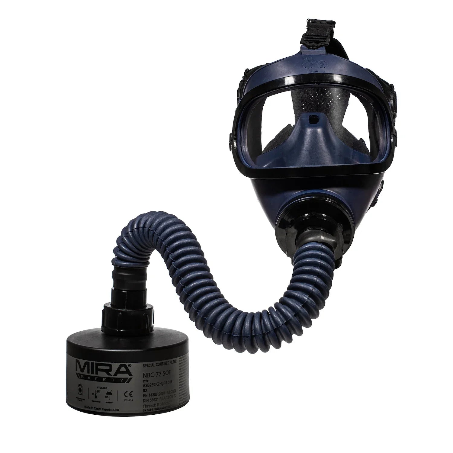 MD-1 Children's Gas Mask - Full-Face Protective Respirator for CBRN Defense (MASK ONLY)