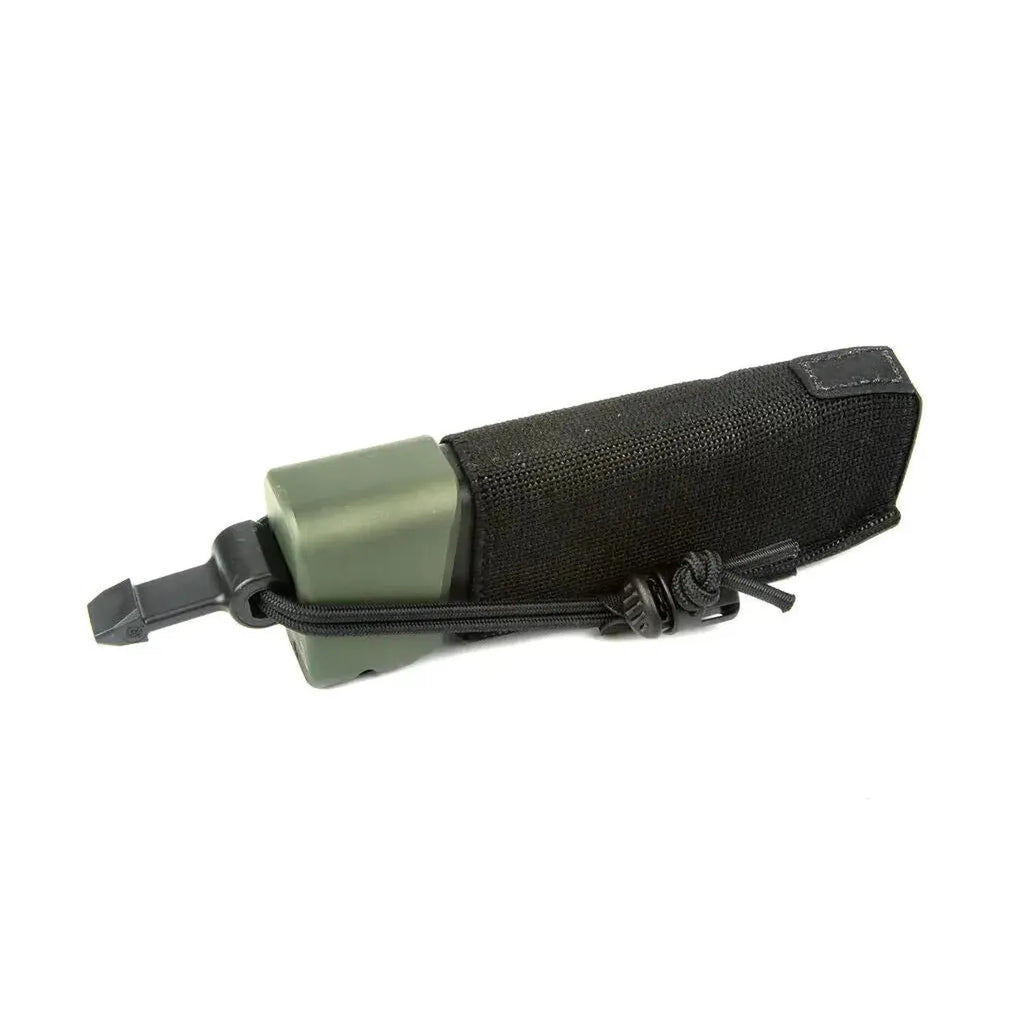 Black tactical magazine pouch