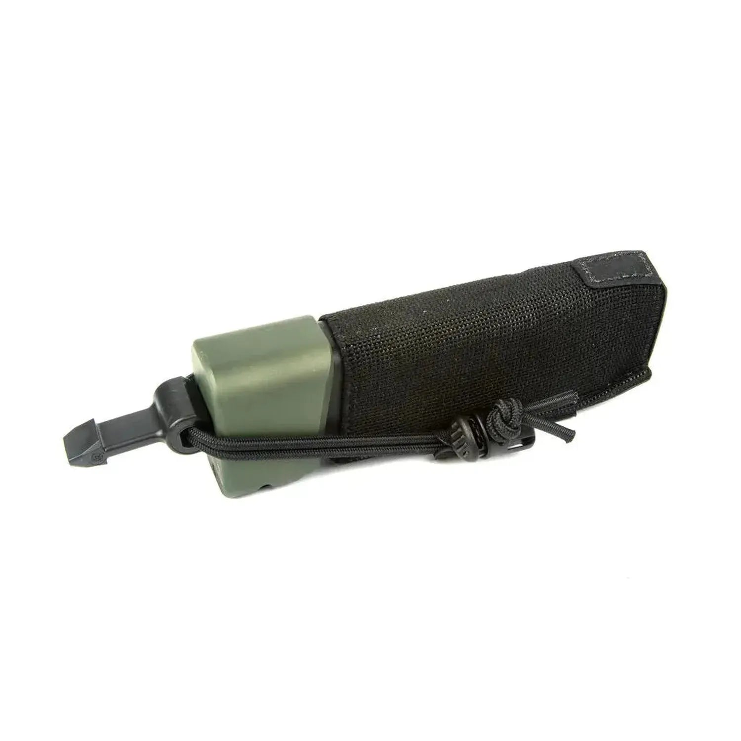 Black tactical magazine pouch