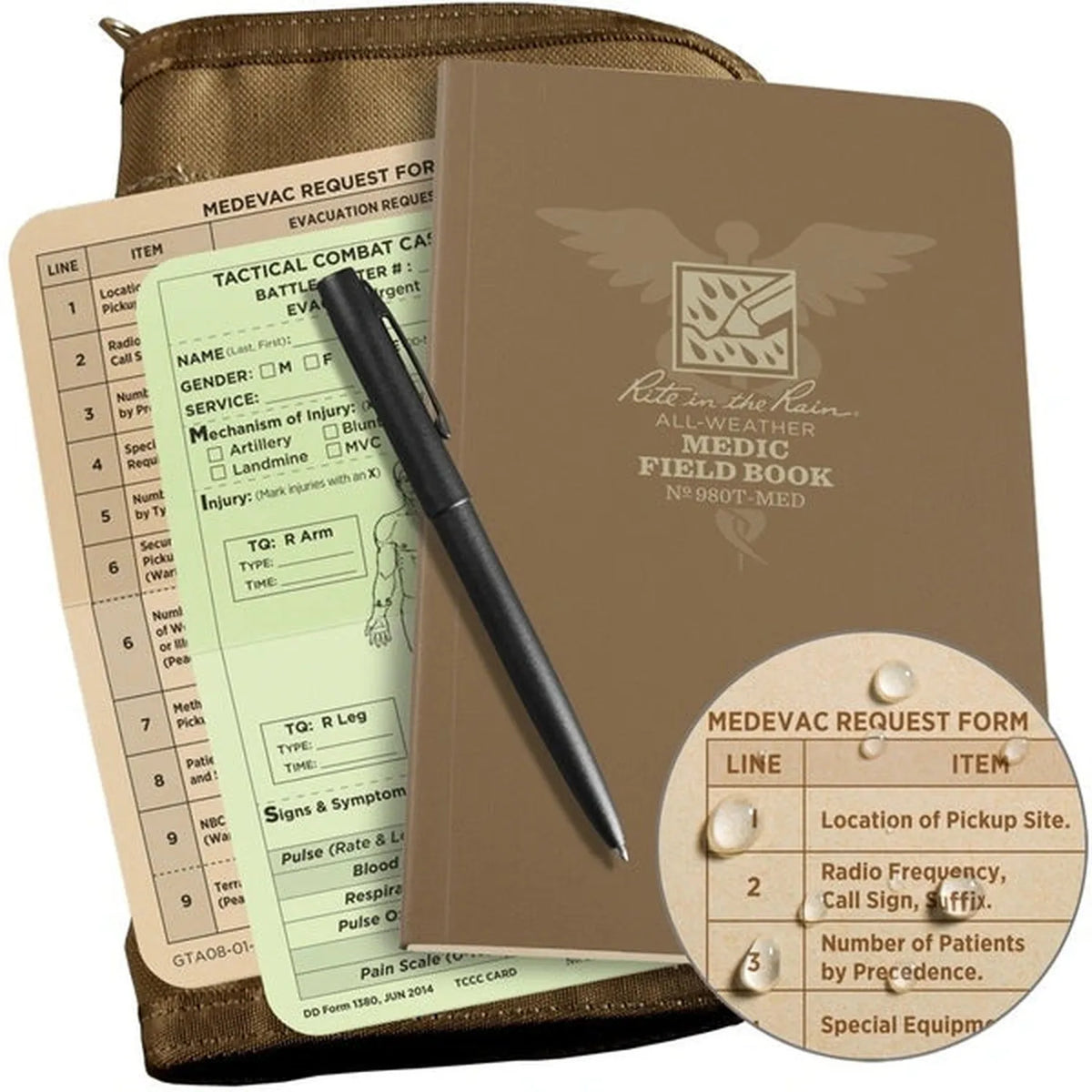 Medic Field Book Kit No. 980T-MED-KIT