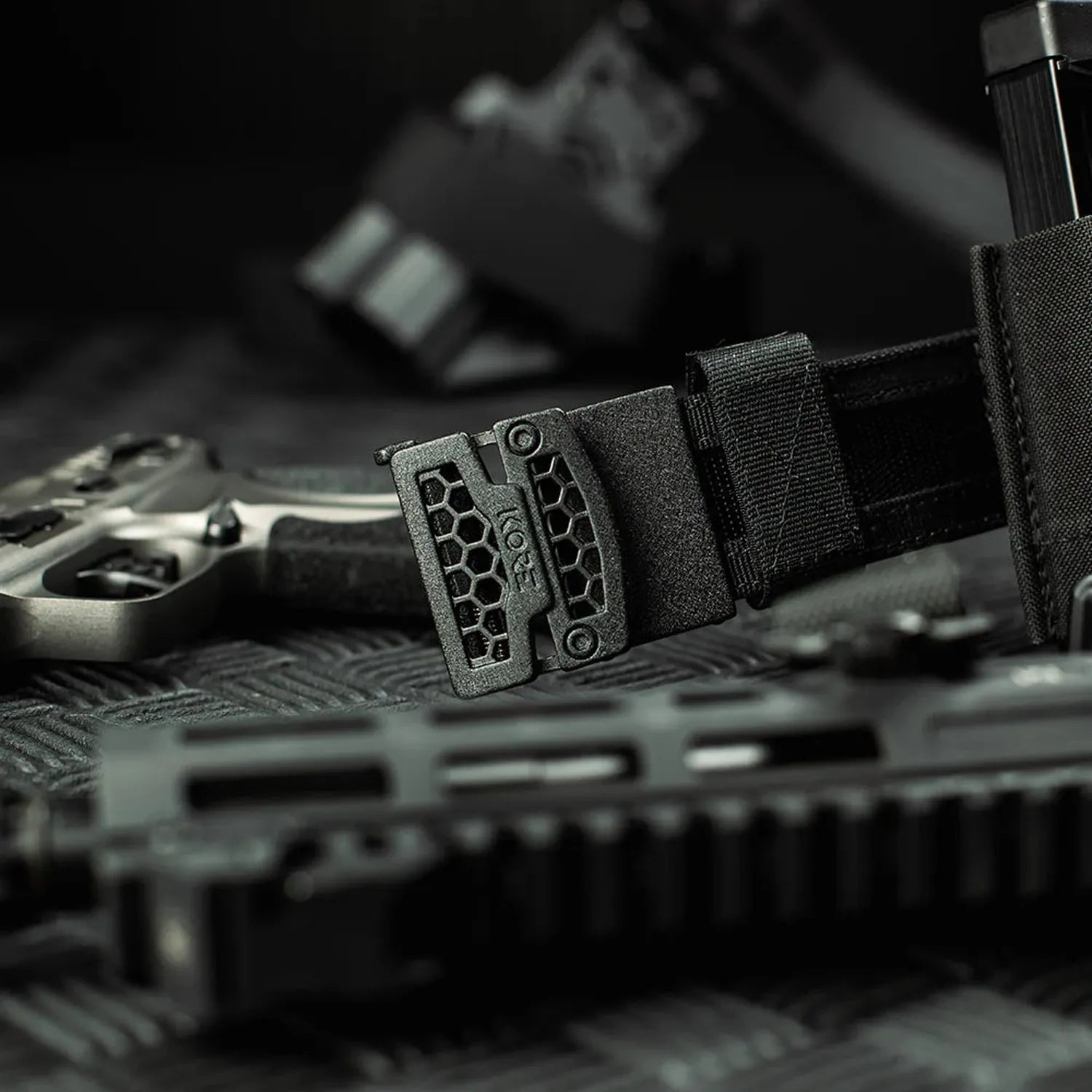 Multicam® Black MOLLE Battle Belt – Complete Kit
