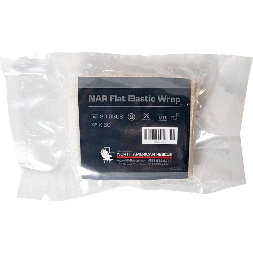 NAR Flat Elastic Wrap - 4" x 5yd