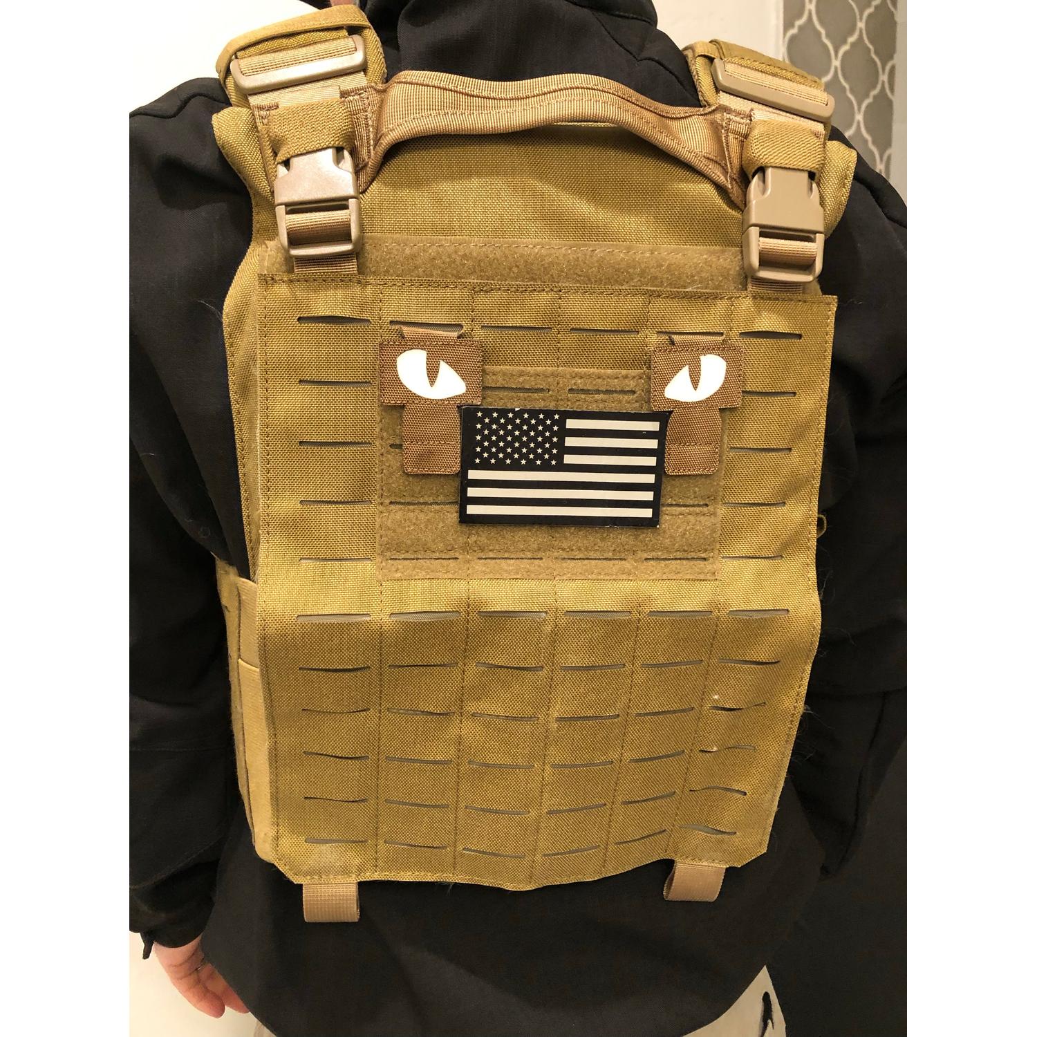 (PAIR) Tactical "Cat Eyes" Patches