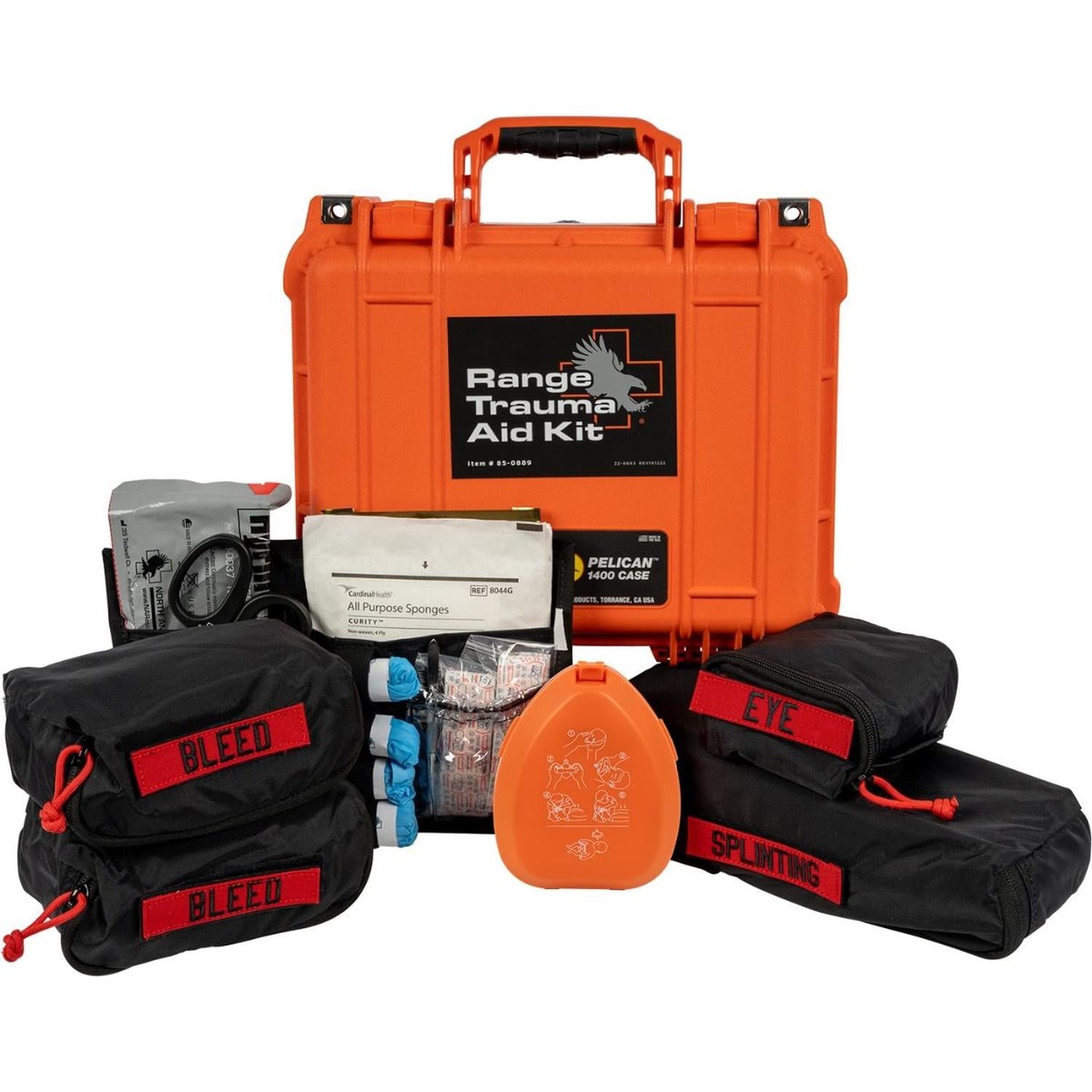 Range Trauma Aid Kit - Hard Case