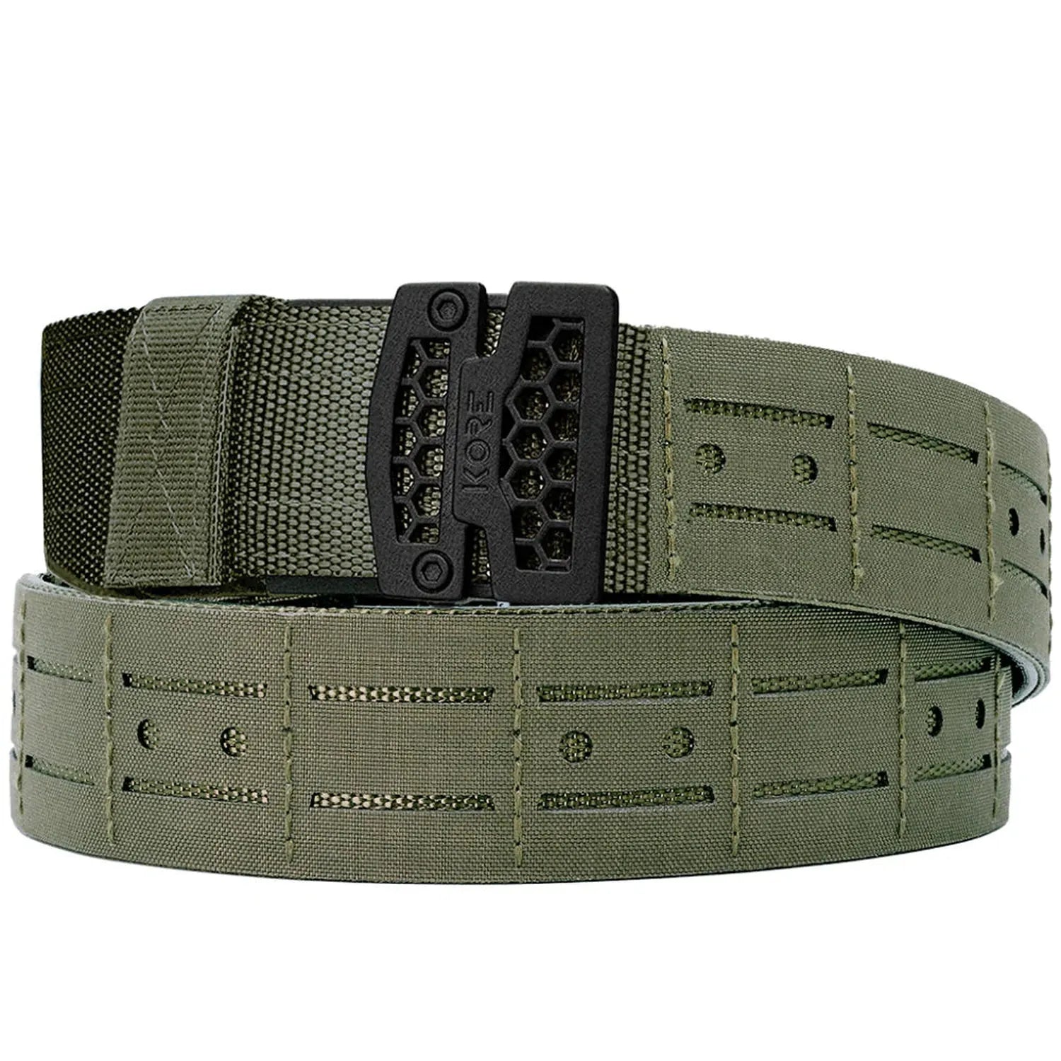 Ranger Green Laser Cut MOLLE Battle Belt – Complete Kit