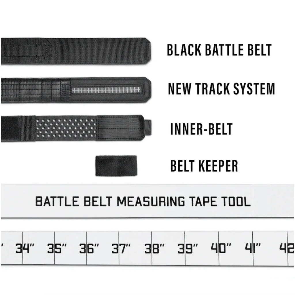 Ranger Green MOLLE Battle Belt – Complete Dual-Belt Kit with Micro-Adjustable Track