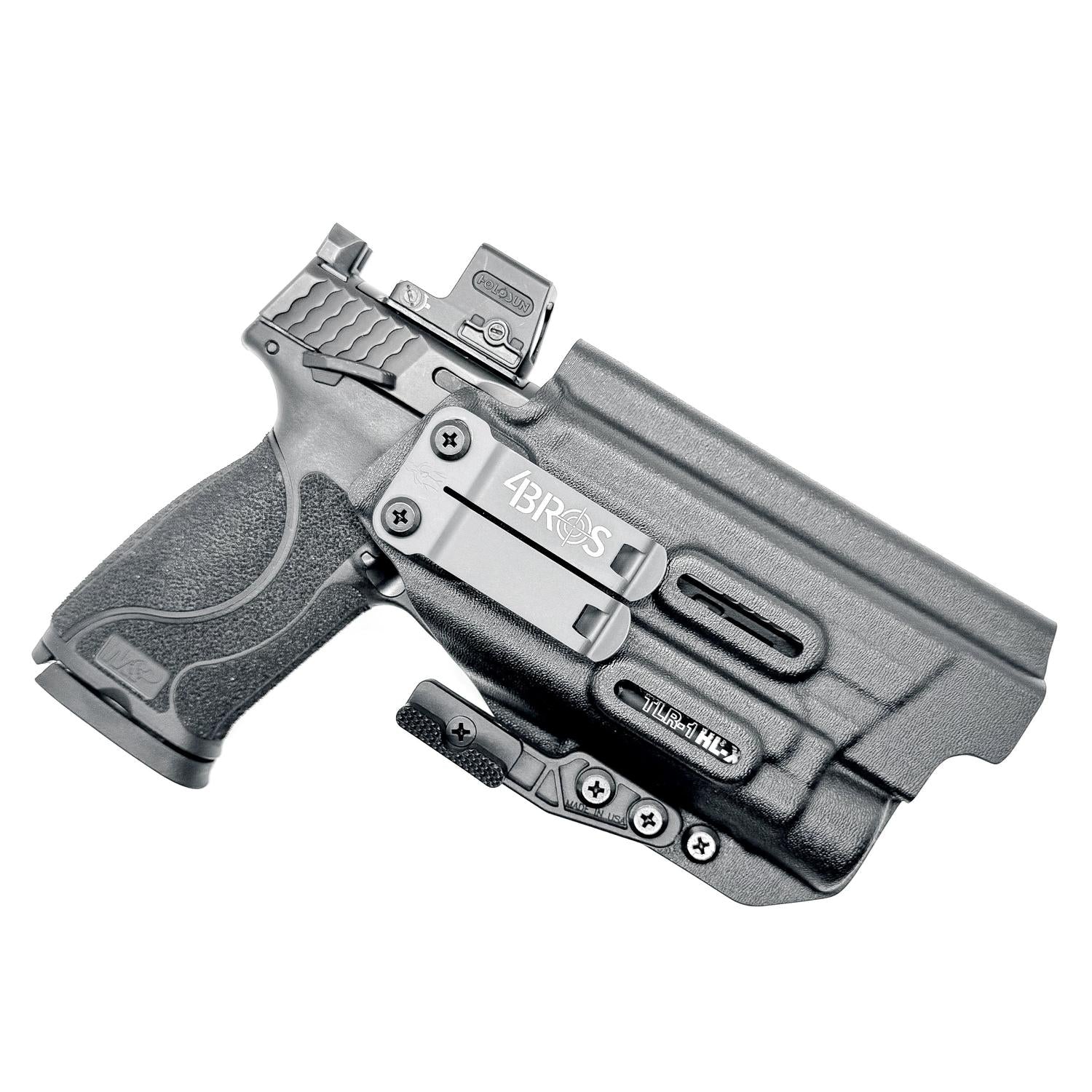 Smith & Wesson M&P 5.6" 10MM M2.0 & TLR-1 HL-X IWB Holster