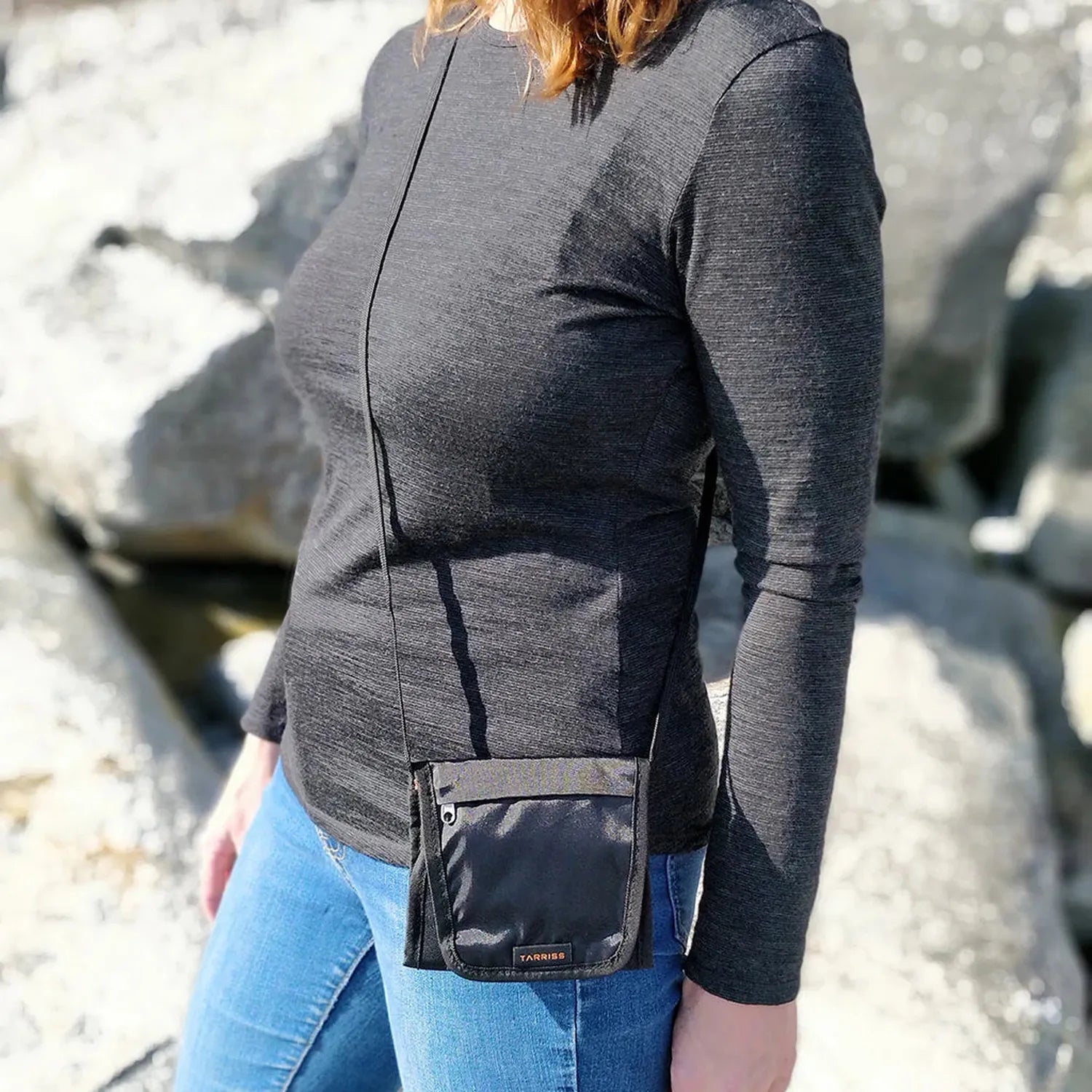 Tarriss Anti-theft Neck Wallet with RFID Protection