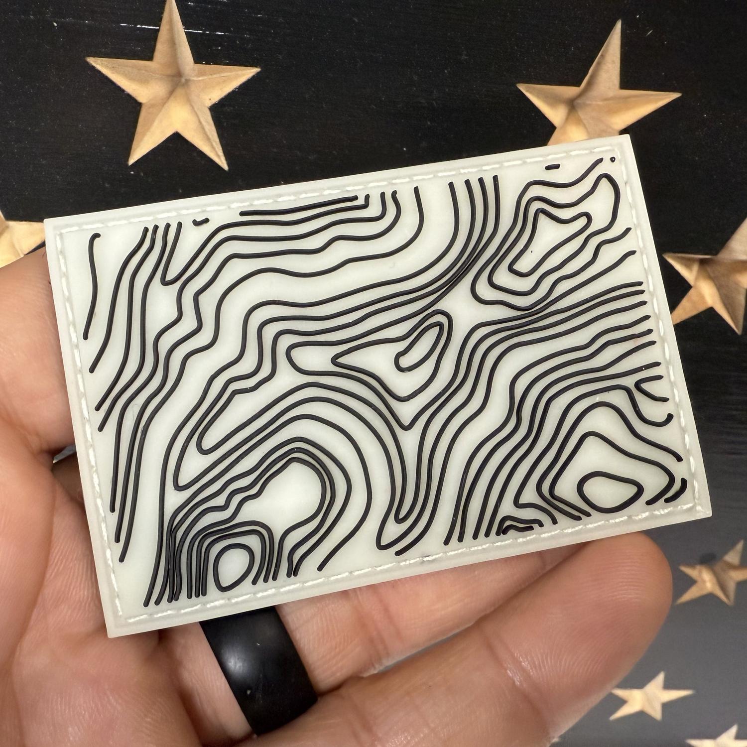 Topography 3x2" Glow Patch by Maratac®