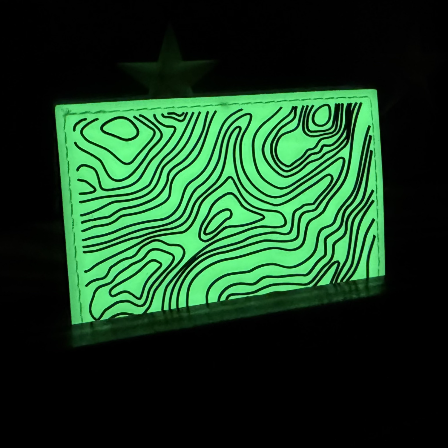 Topography 3x2" Glow Patch by Maratac®